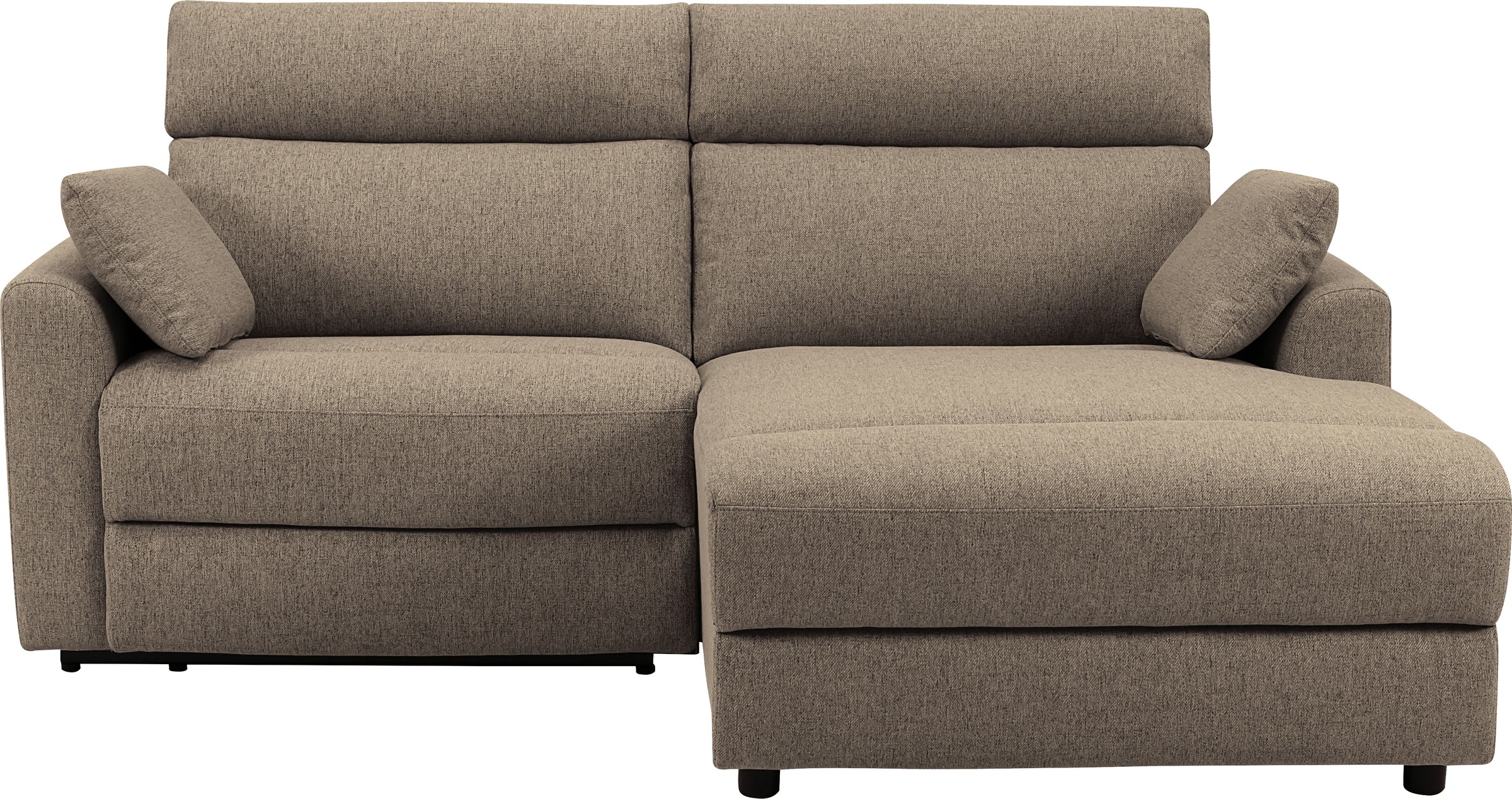 INOSIGN Ecksofa »JENNA, L-Form, 209cm, manuelle u. elektrische Funktion, mi günstig online kaufen