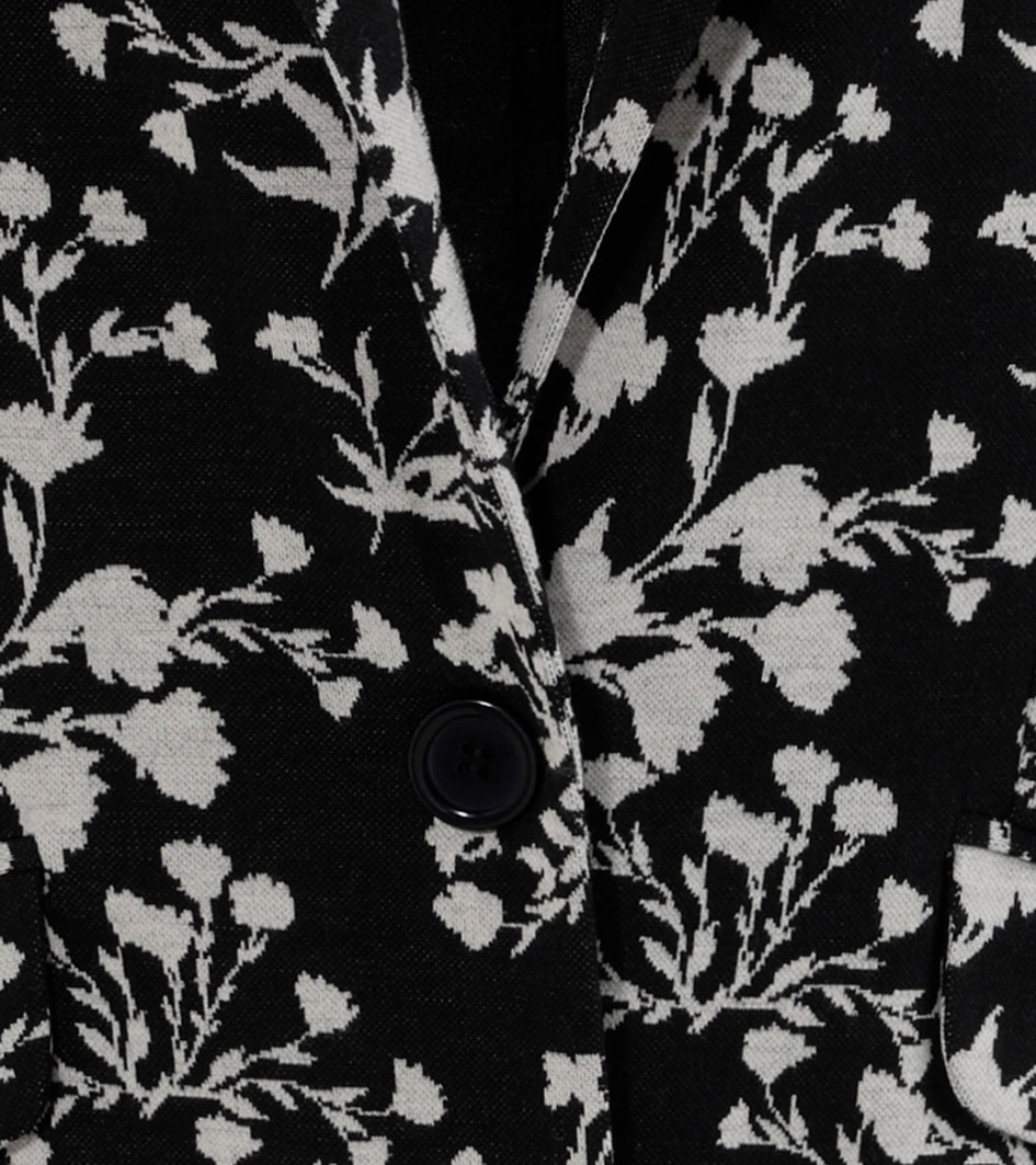 Aniston SELECTED Longblazer, mit abstrakter, floraler Musterung - NEUE KOLLEKTION