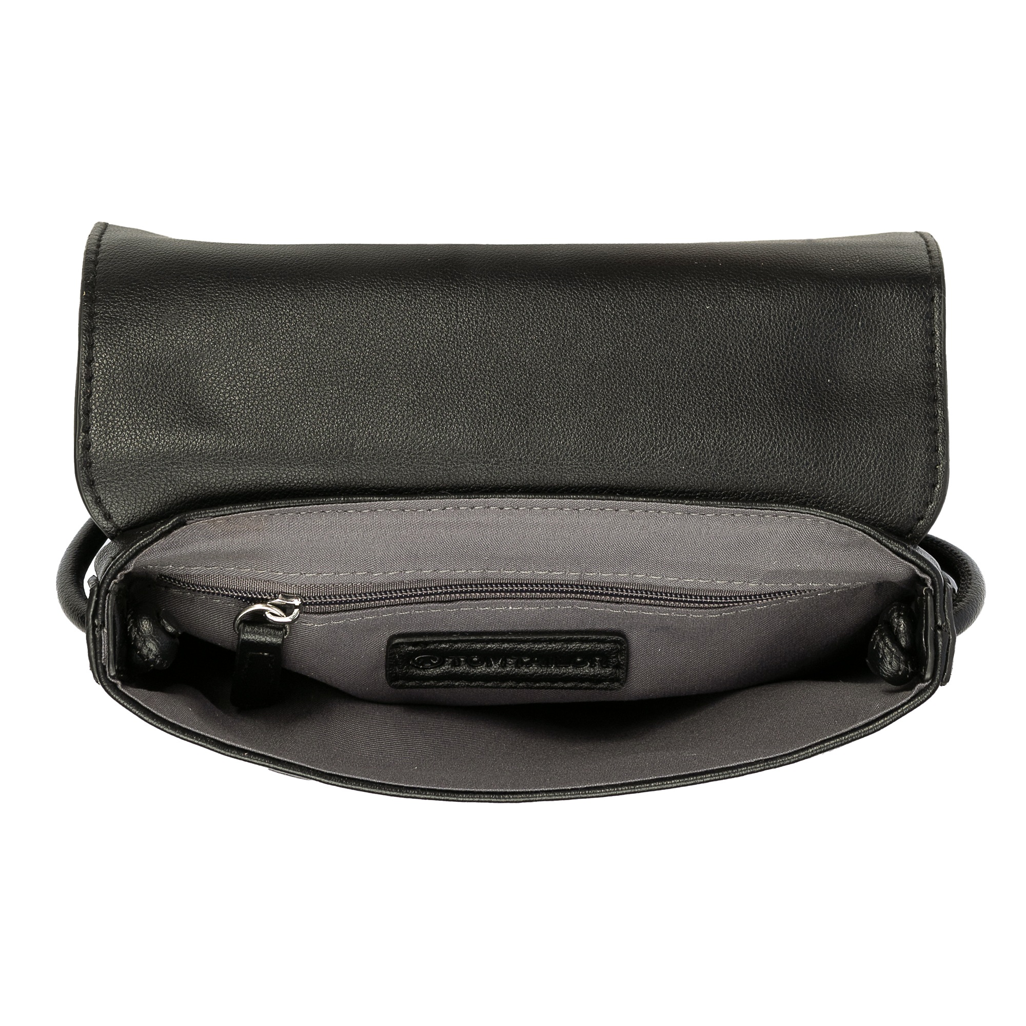 TOM TAILOR Umhängetasche »Rissa«, Aus weichem Lederimitat – auch als Clutch tragbar