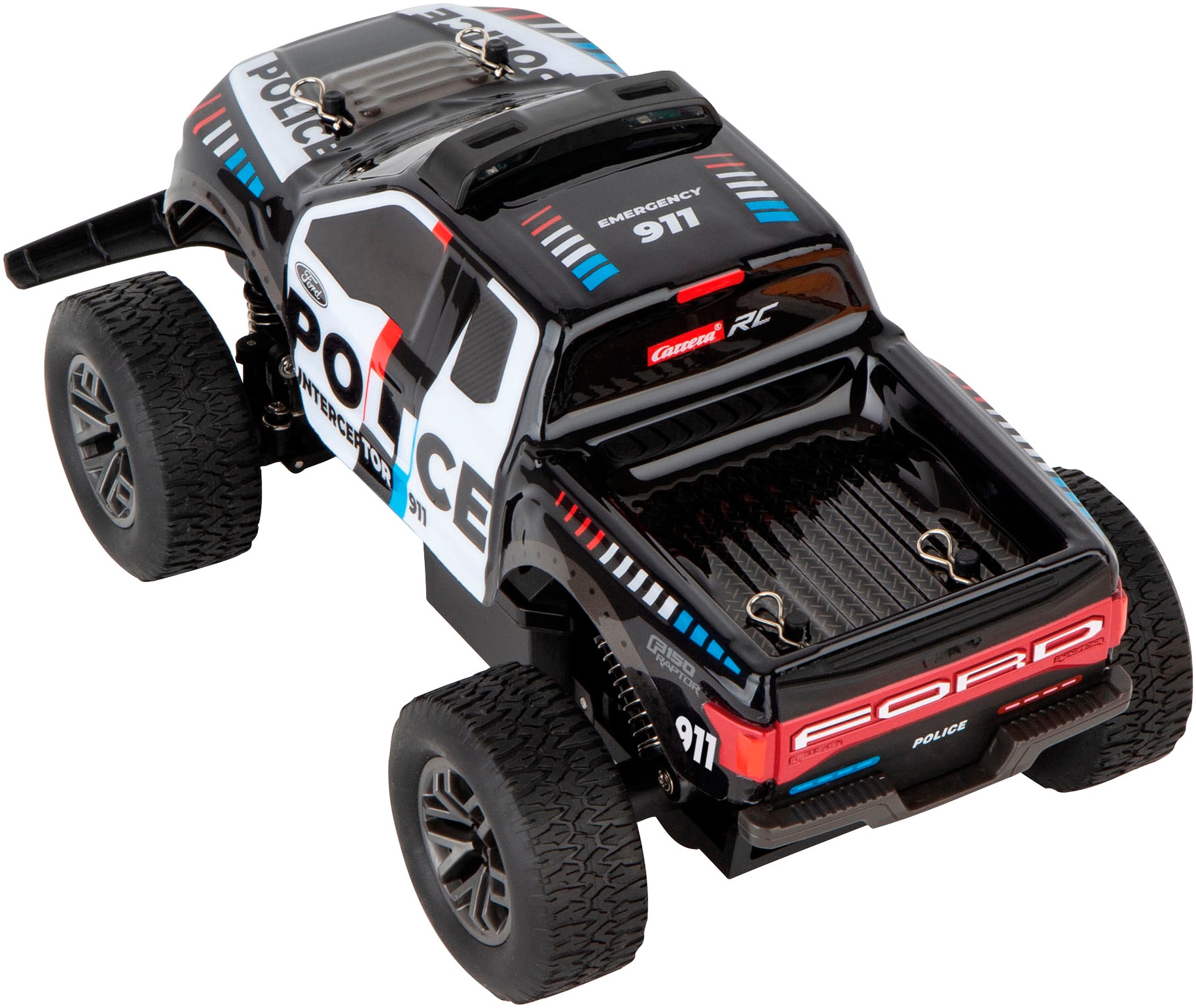 Carrera® RC-Monstertruck »Carrera® RC - Ford F-150 Raptor Police, 2,4GHz«, mit LED-Licht