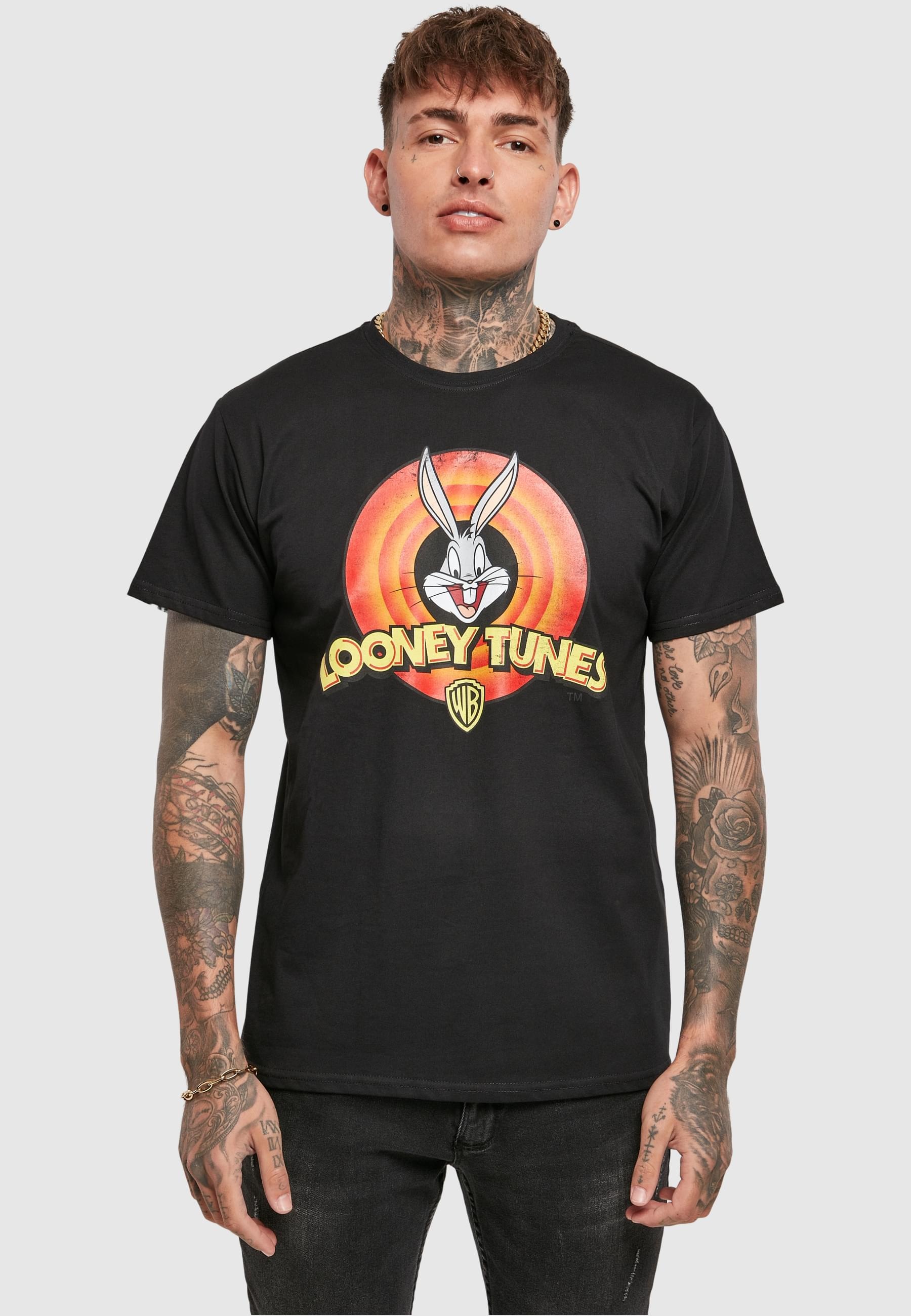 Merchcode T-Shirt »Merchcode Herren Looney Tunes Bugs Bunny Logo Tee« 1 Stk. tlg.