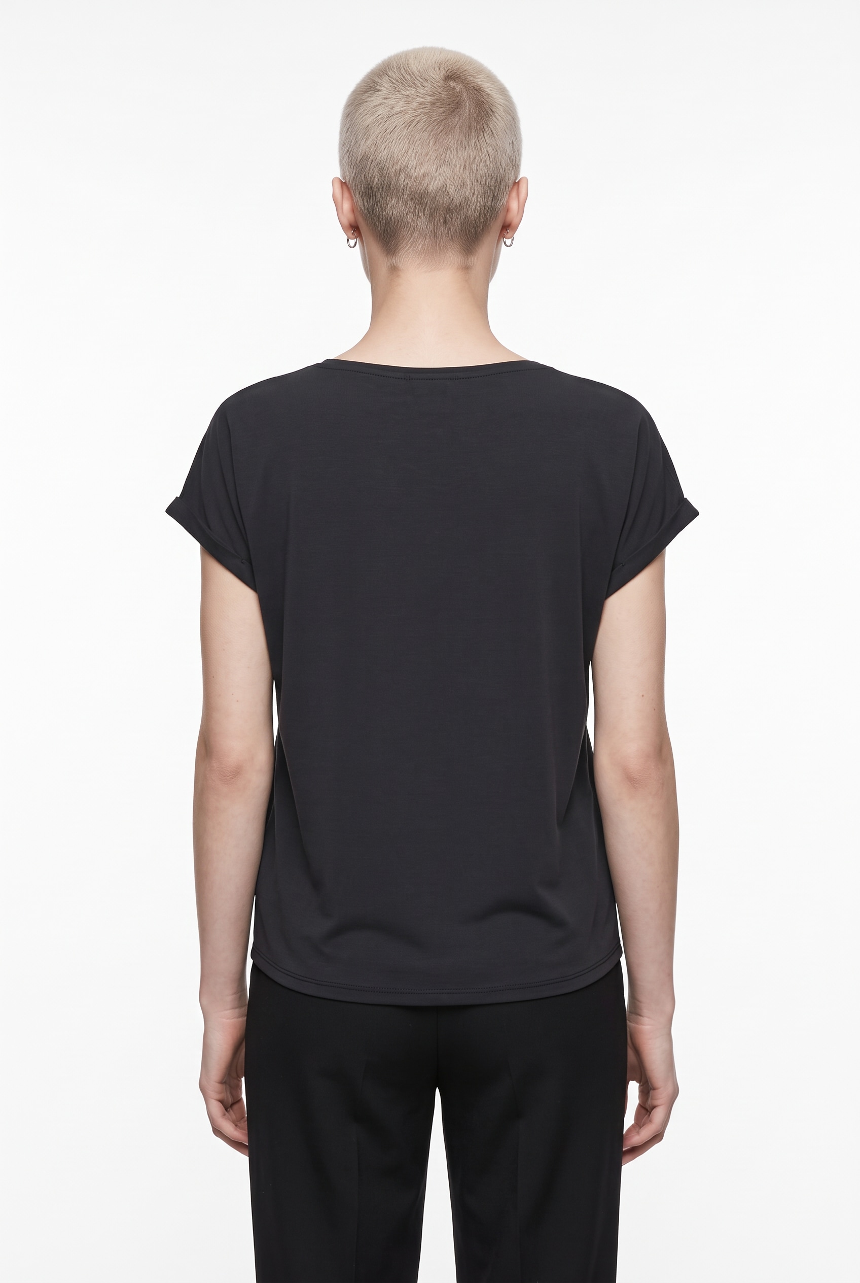 ONLY V-Shirt »ONLFREE S/S CROCHET TOP CS JRS« Materialmix, regular fit