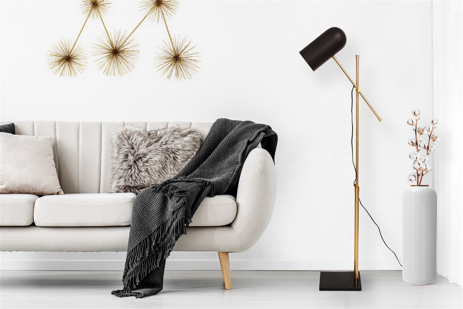 Kayoom Stehlampe »Stehlampe Celeste 125«, 1 flammig, Leuchtmittel E27   ohn günstig online kaufen