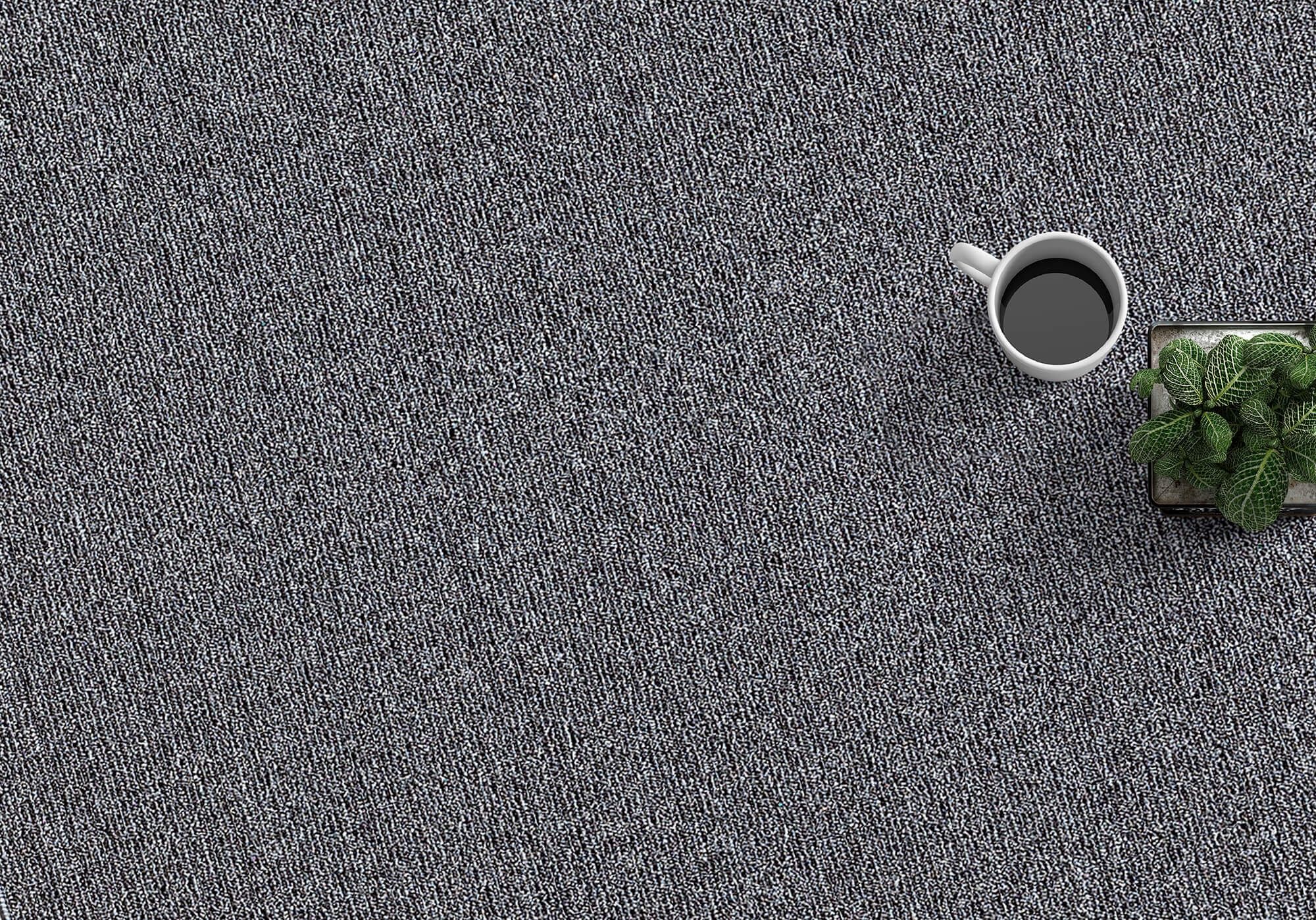 the carpet Teppich »Natal« rechteckig 5 mm Höhe Wohnzimmer Teppich robust Filz-Rücken