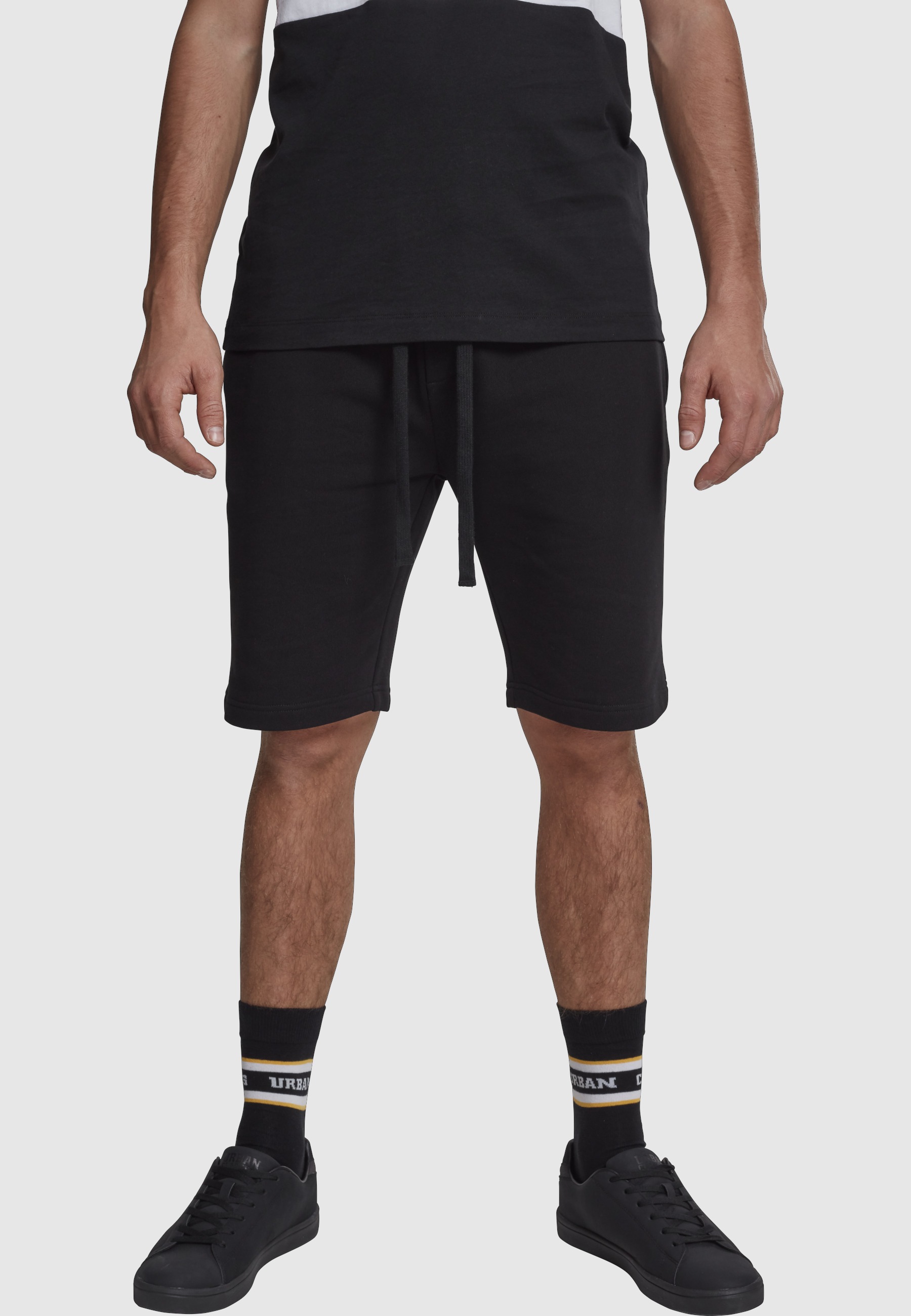 URBAN CLASSICS Stoffhose »Urban Classics Herren Basic Sweatshorts«