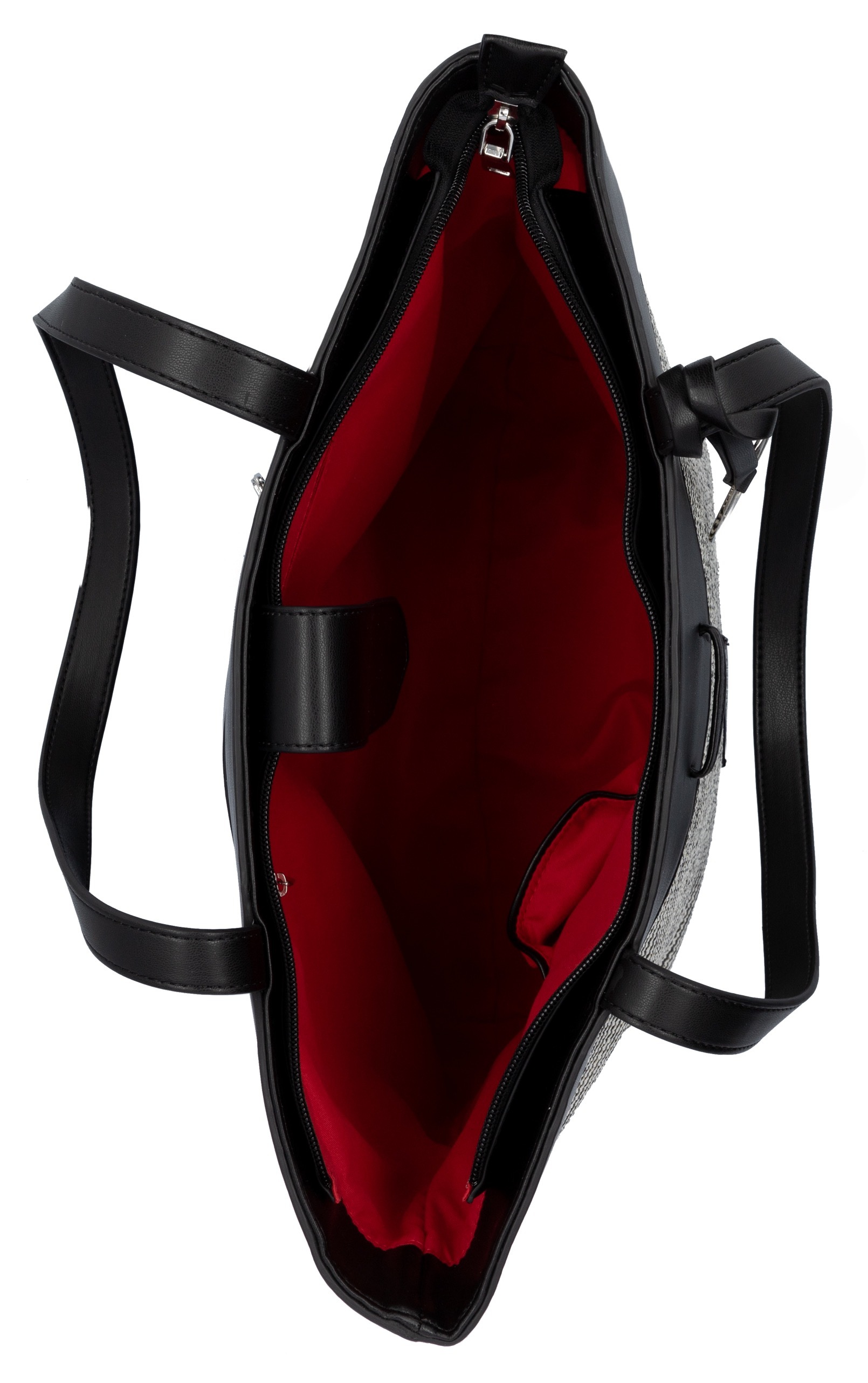 Remonte Shopper, Damen-Henkeltasche, Schultertasche mit Logo-Anhänger