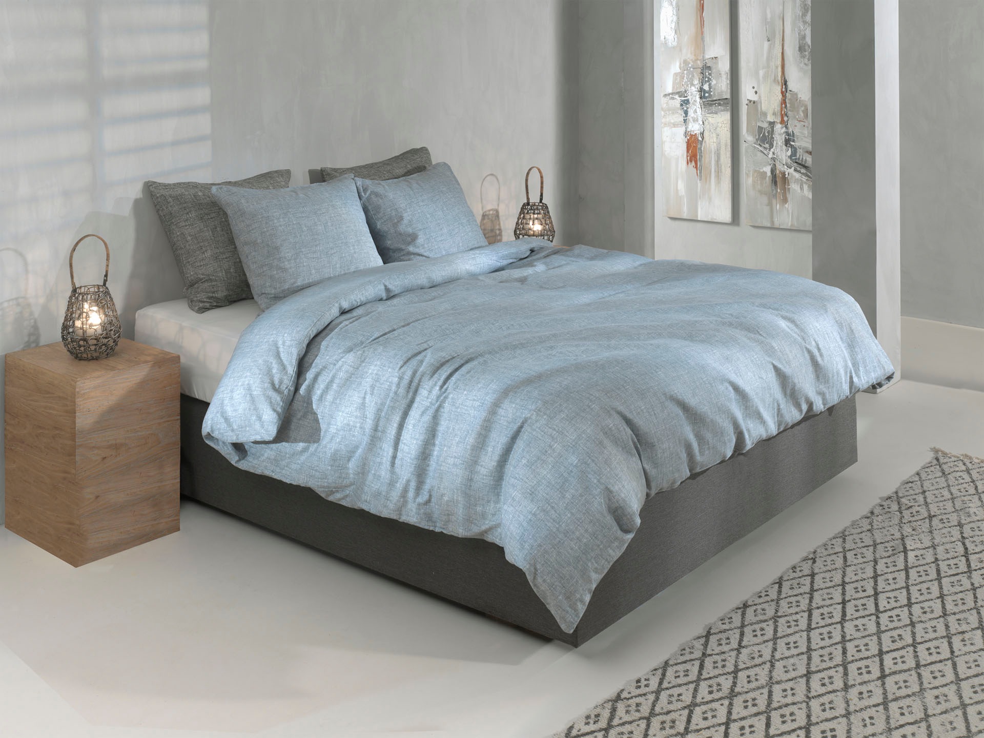 ZO HOME Bettwäsche »Flanella-di-Lino« 2 Stk. tlg. Bettwäsche aus 100% Baumw günstig online kaufen