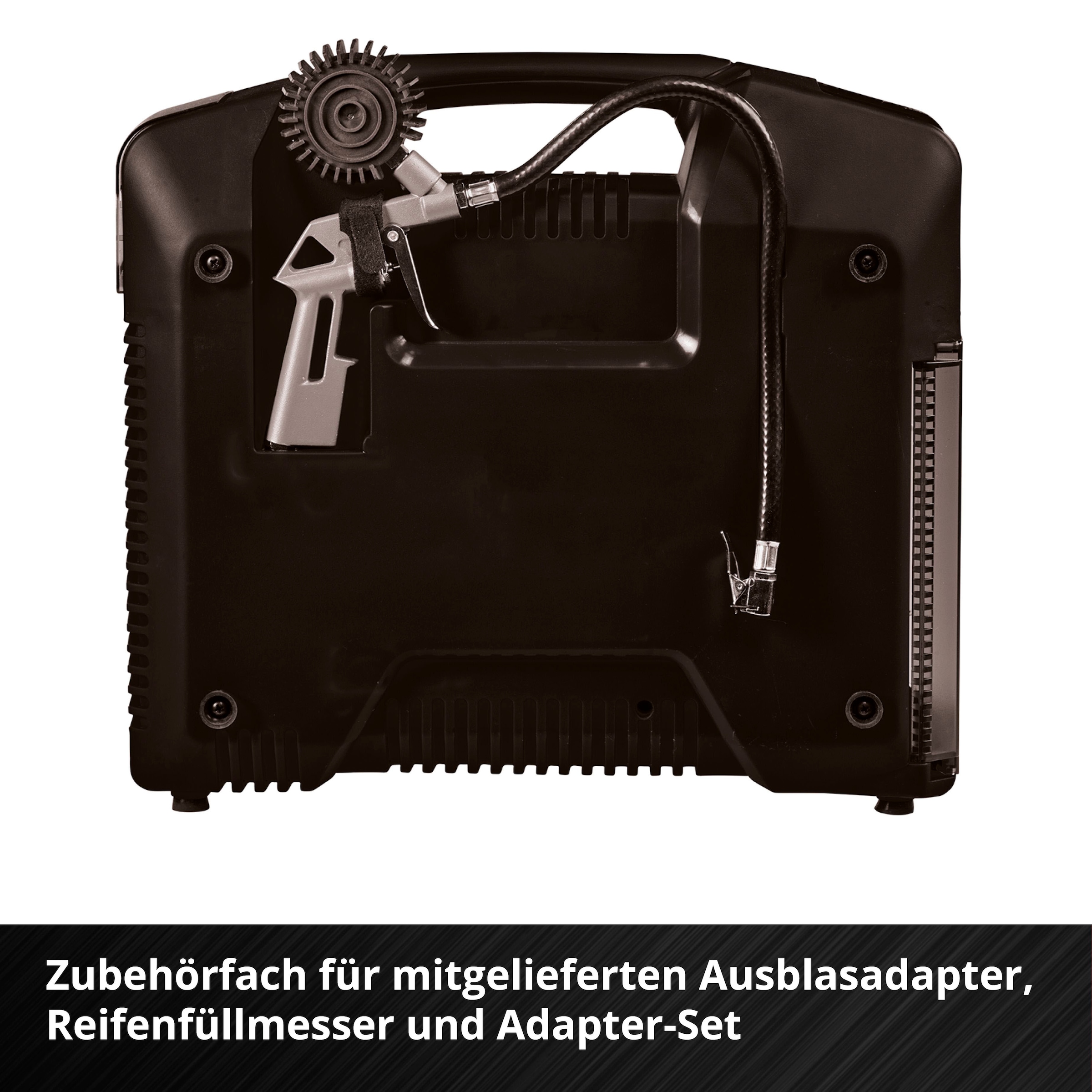 Einhell Koffer-Kompressor »TE-AC 36/8 Li OF Set-Solo«, ohne Akku und Ladegerät, inkl. Aufbewahrungskoffer