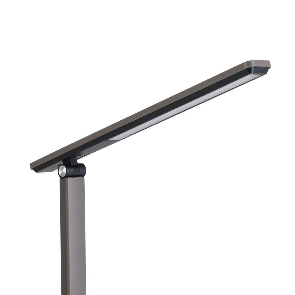 EGLO Tischleuchte »INIESTA«, 1 flammig, Leuchtmittel LED-Modul | LED fest integriert, Tischlampe touch dimmbar, USB Ladefunktion, Cappuccino und Schwarz
