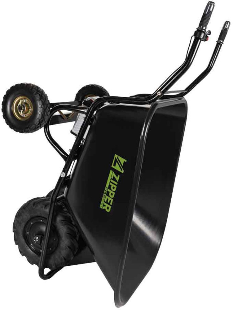 ZIPPER Motorschubkarre »elektrische Schubkarre« Ideal für den Transport von Schüttgütern rund um Haus, Hof und Garten