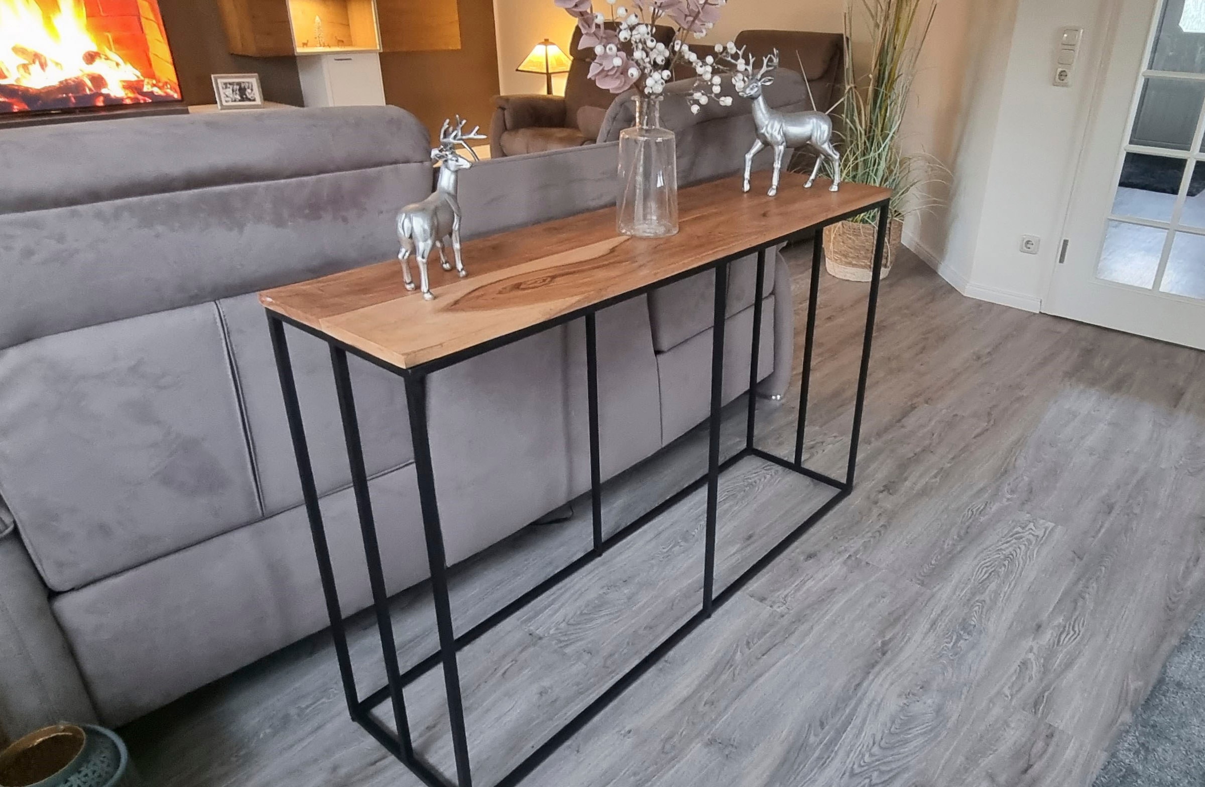Ambiente Haus Konsole »Urban Konsoltisch - (B) 133cm« 1 Stk. tlg. günstig online kaufen