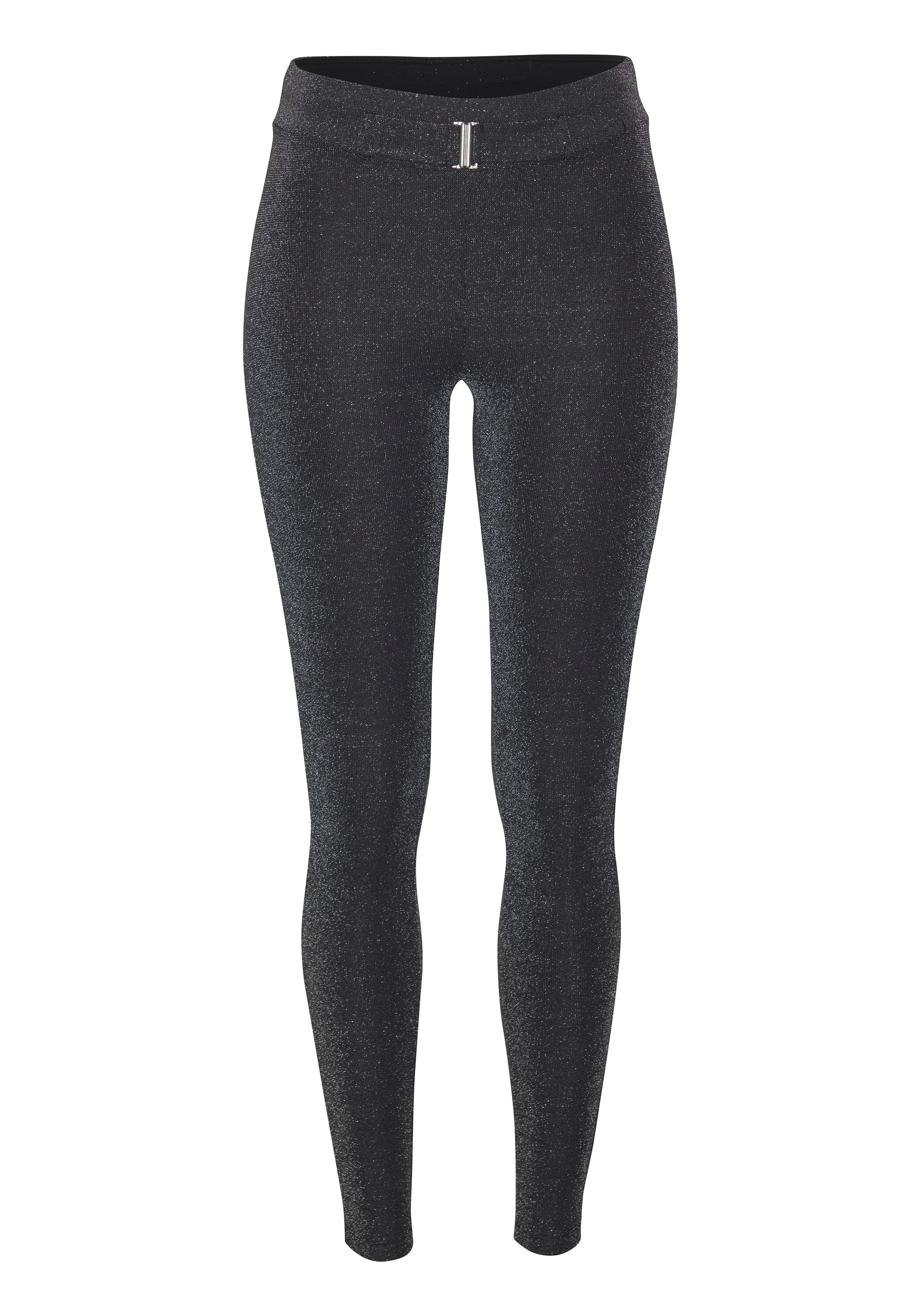 LASCANA Leggings, vorne mit angesetztem Gürtel