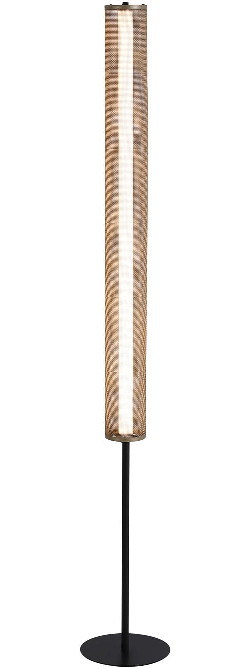 Searchlight LED Stehlampe »Stehlampe Thread, 1-flammig«, 1 flammig, Leuchtmittel LED-Modul | LED fest integriert, Leuchtstab in Opalglas-Optik