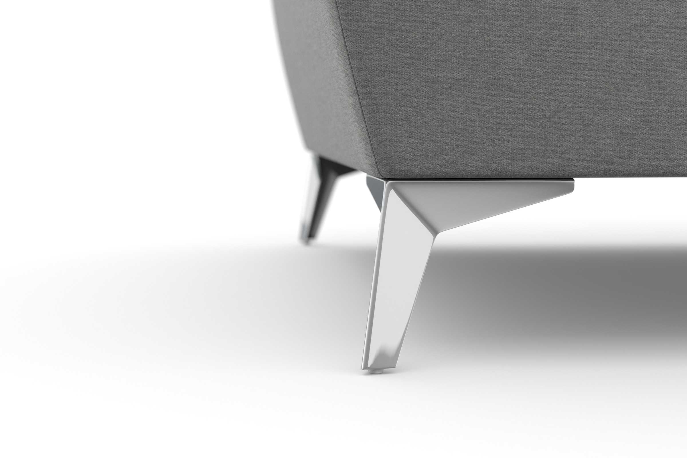 sit&more 2,5-Sitzer »Latigo«, mit hochwertigen Metallfüßen