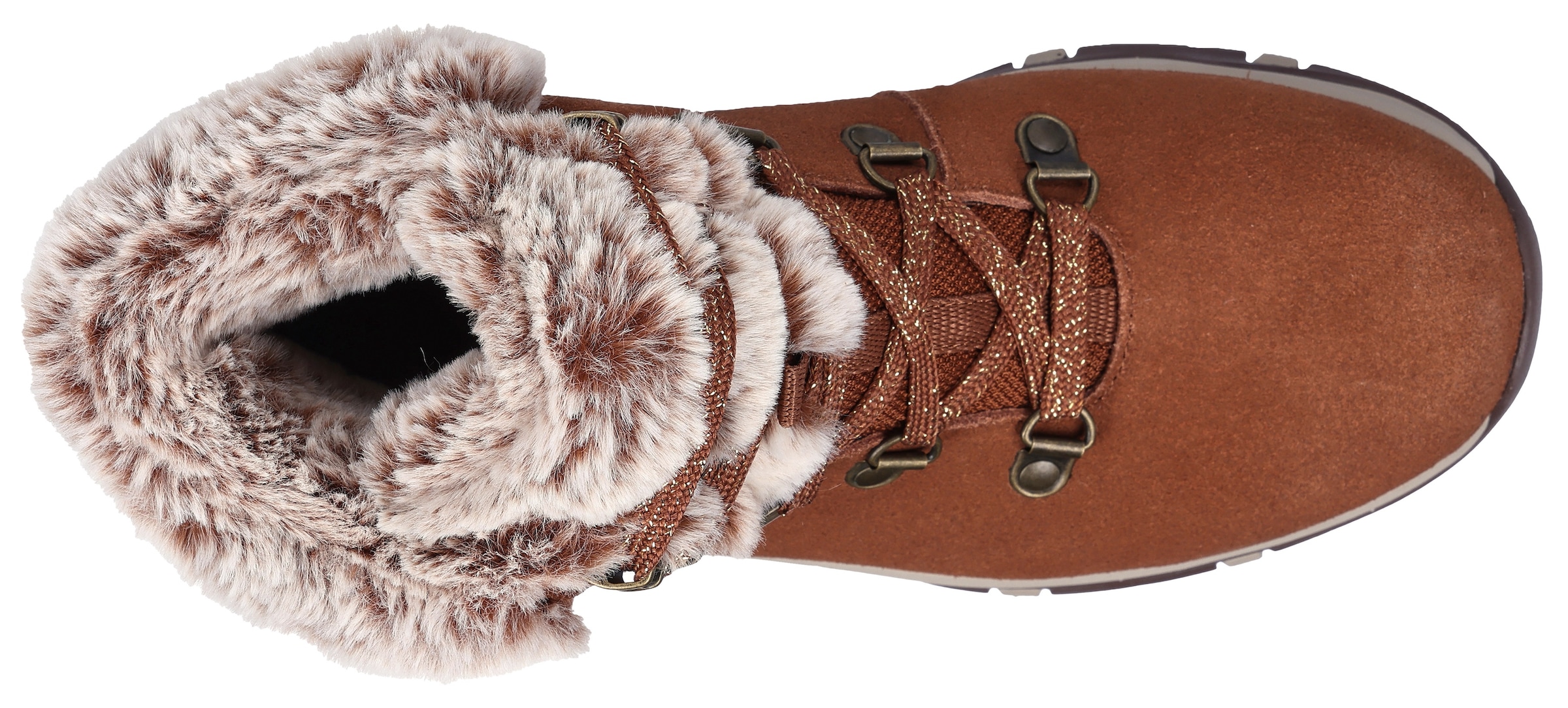 Skechers Winterboots »TREGO-«, mit Fellimitat am Schaft