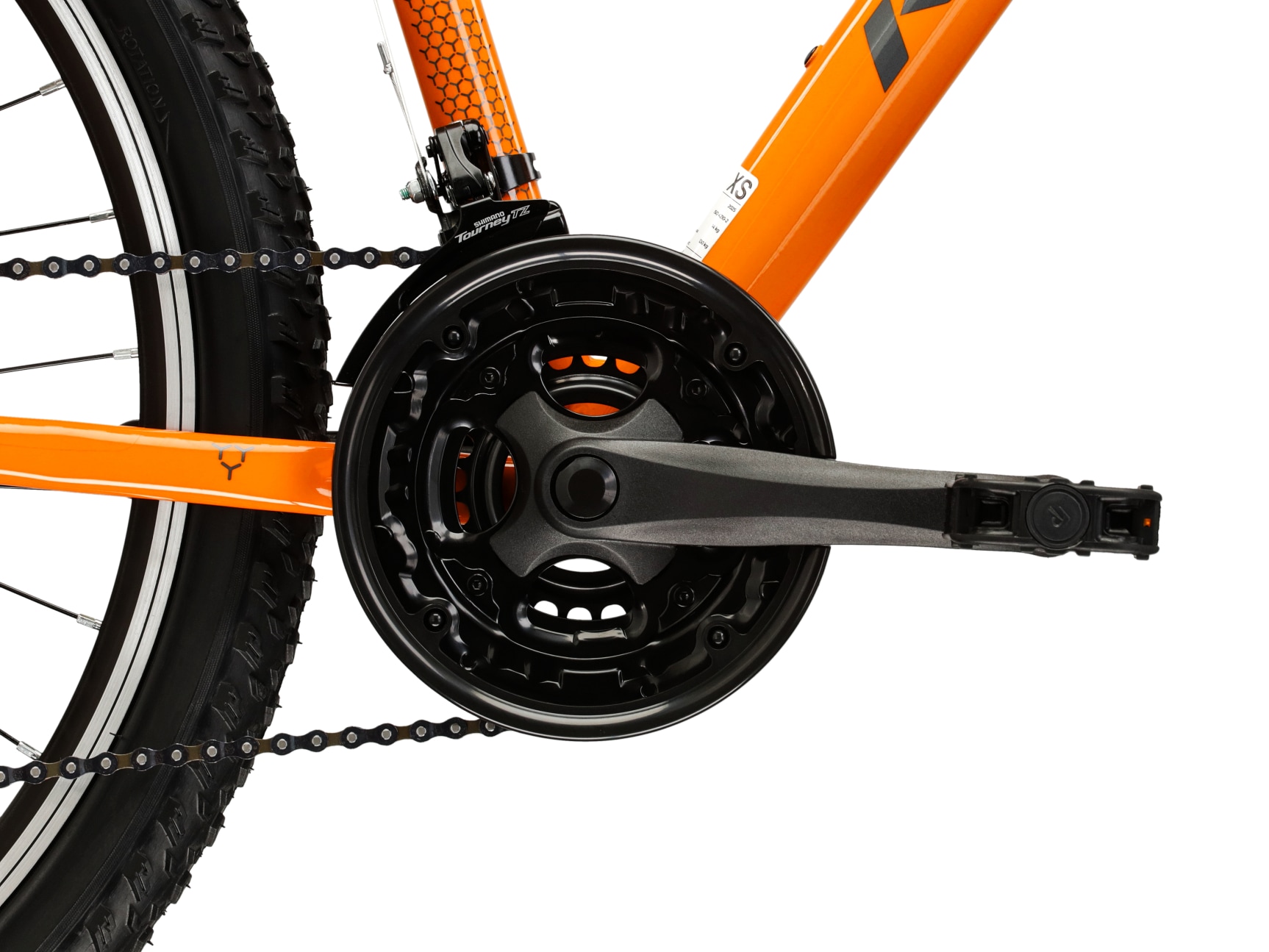 Kross Mountainbike »KROSS Mountainbike Hardtail 26" Hexagon 1.0 orange 21 Gänge« 21 Gang Shimano TOURNEY TY300 Schaltwerk Kettenschaltung