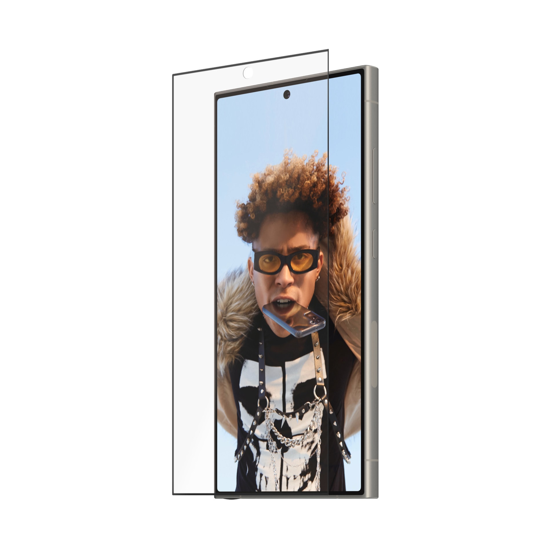 SAFE by PanzerGlass Displayschutzglas »Ultra-Wide Fit Screen Protection«, für Samsung Galaxy S25 Ultra, Displayschutzfolie, Schutzfolie, Bildschirmschutz, kratz- & stoßfest