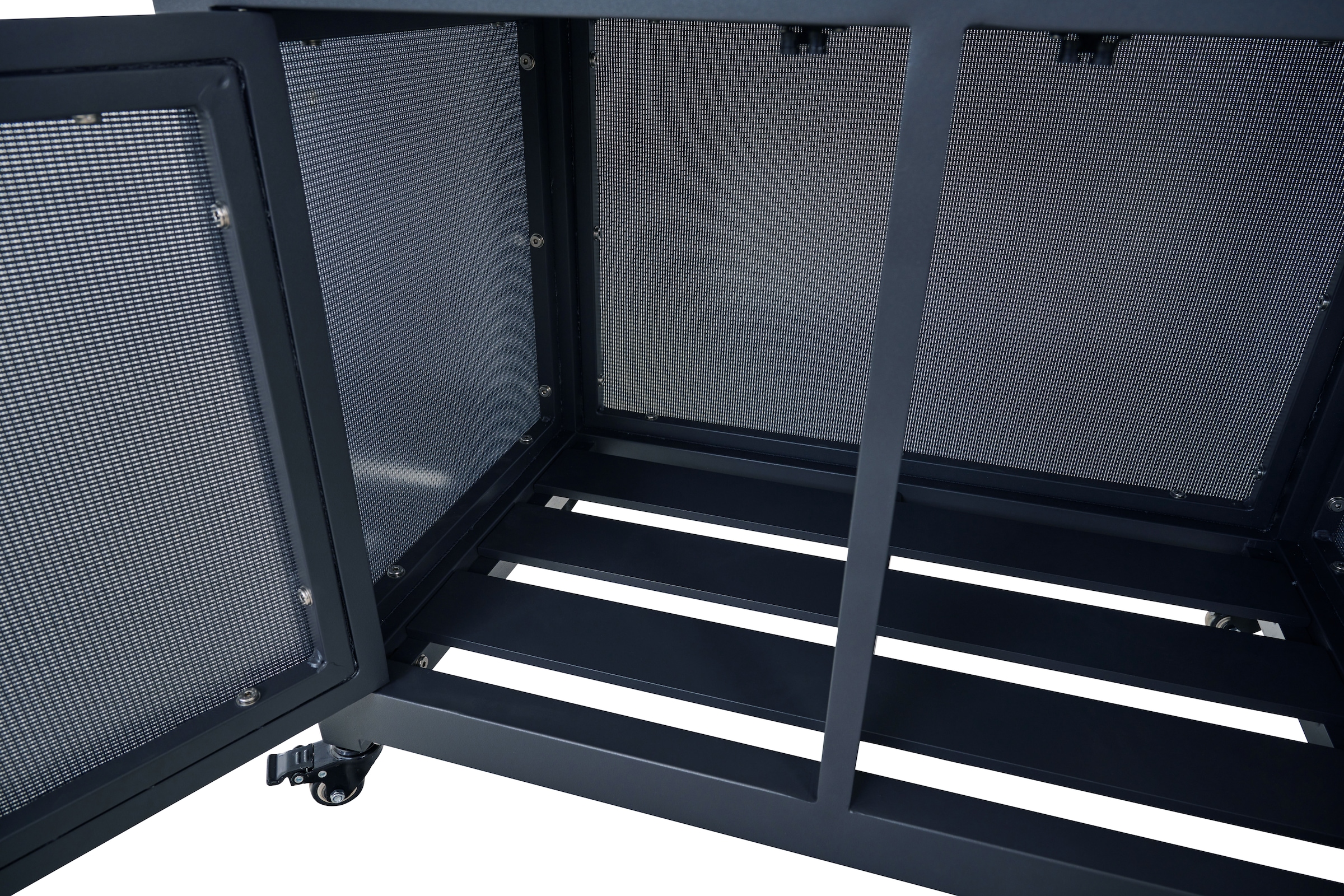 Siena Garden Servierwagen »PALMA klein« Aluminiumrahmen, Ranotex® Bezug dunkelgrau