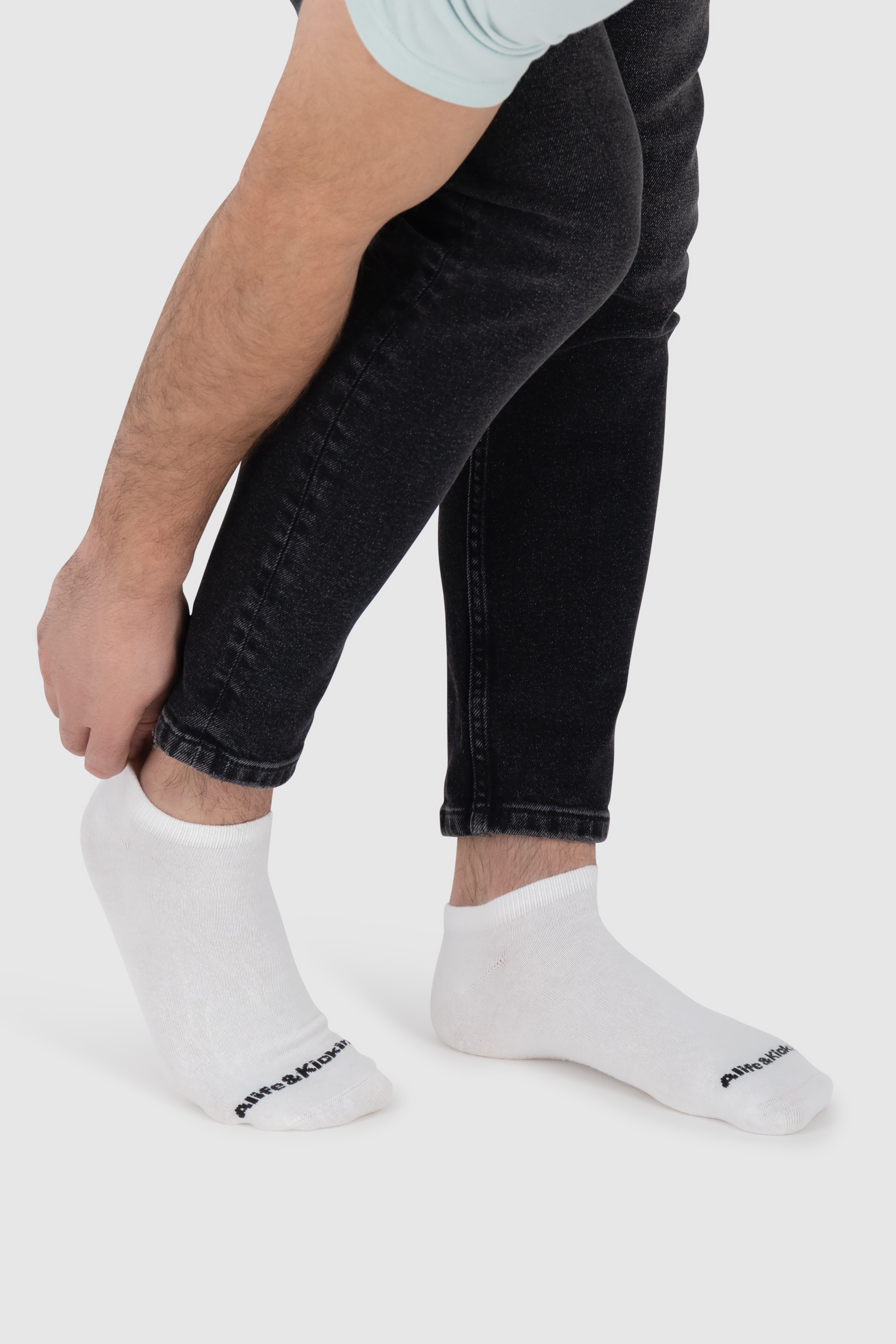 Alife & Kickin Sneakersocken »Herren 6 PACK - JanAK«, (Spar-Set), kurze Basic Sneakersocken, aus Baumwolle mit weichem Bund