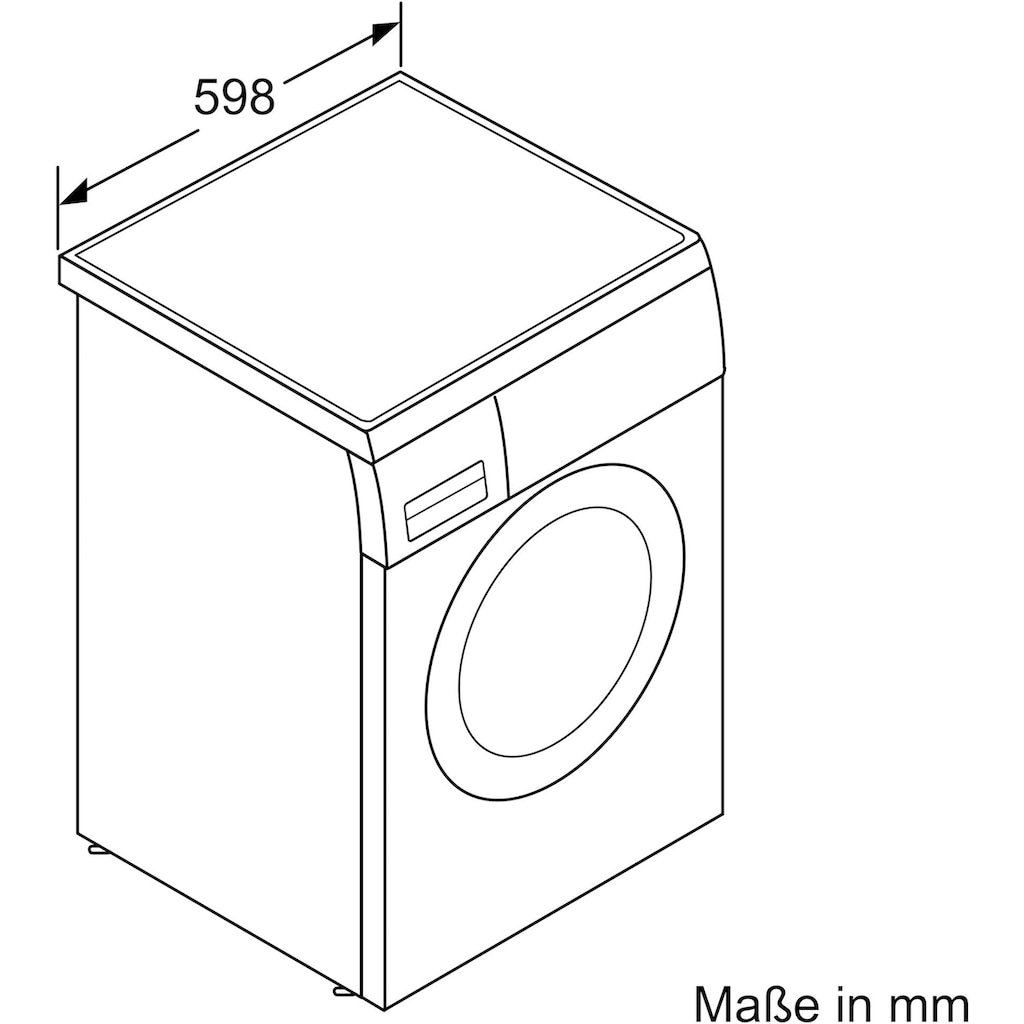 BOSCH Waschmaschine »WUU28T40«, 6, WUU28T40, 8 kg, 1400 U/min
