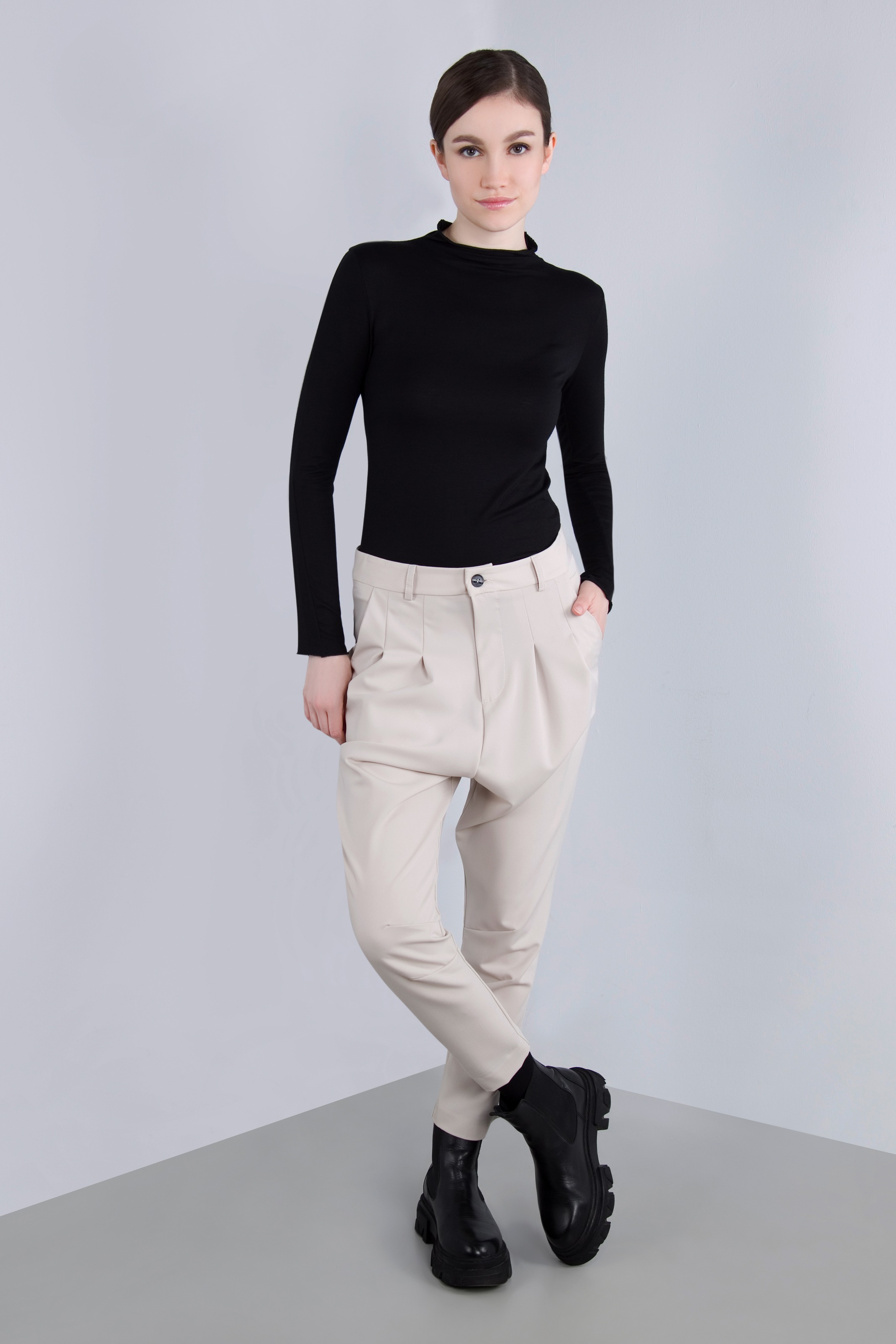 IMPERIAL Bundfaltenhose