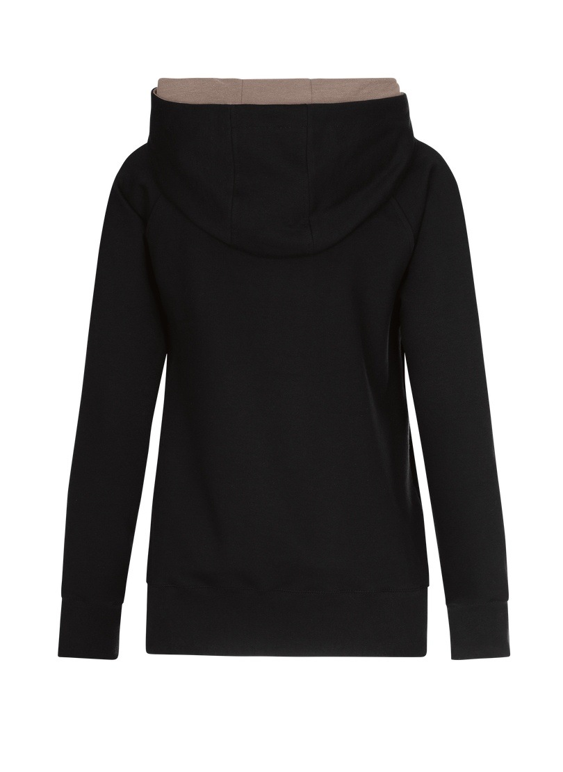 Trigema Sweatshirt »TRIGEMA Modischer Hoodie aus Biobaumwolle (kbA)«
