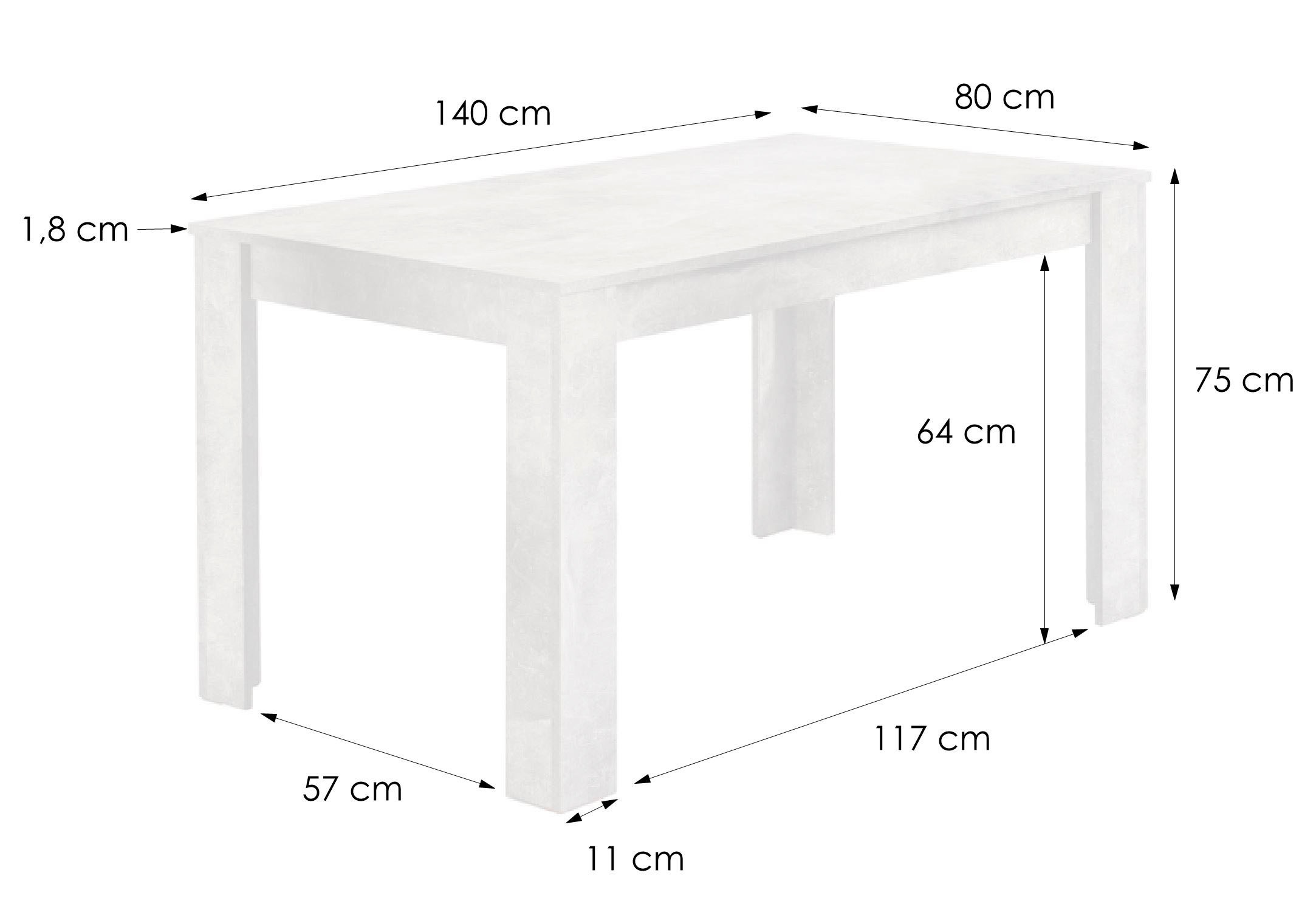 byLIVING Esstisch »Nepal«, Breite 80/ 90/ 120 oder 140 cm, verschiedene Aus günstig online kaufen
