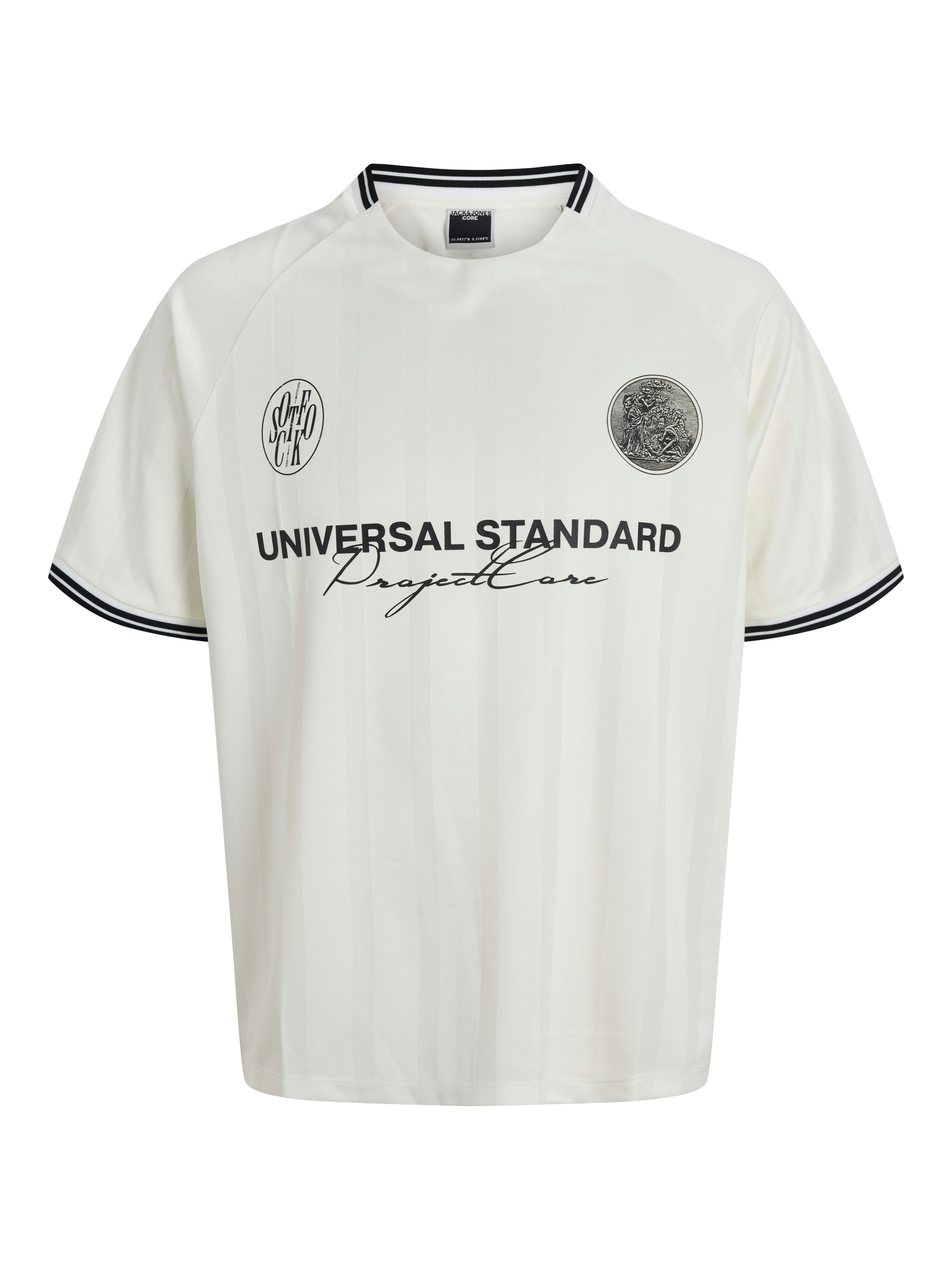 Jack & Jones Trainingsshirt »JCOCOVER RETRO FOOTBALL TEE SS LN«