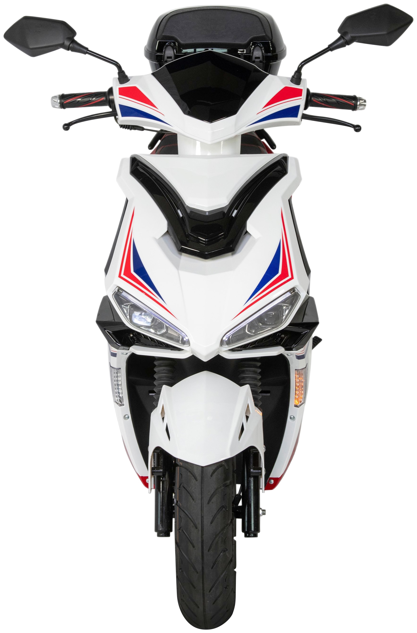 GT UNION Motorroller »Striker 125« 124,6 cm³ 85 km/h Euro 5 8,84 Set, mit Topcase,  Luftgekühlter Motor