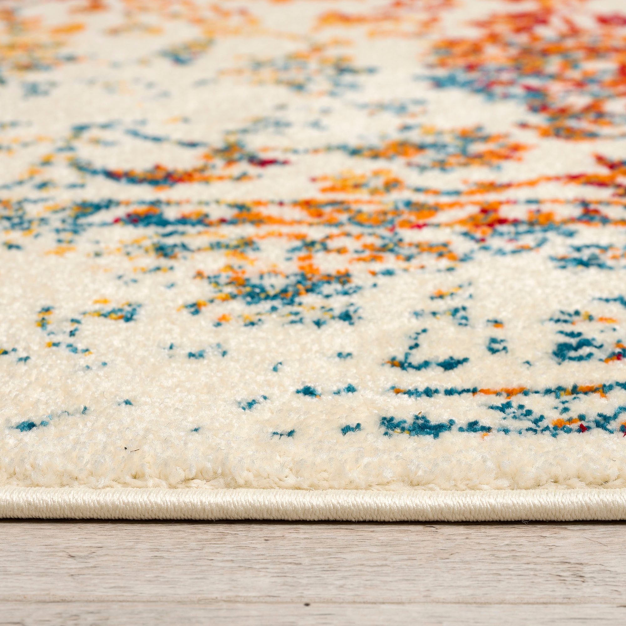 Sanat Teppich »Vintage 1606«, rechteckig, 13 mm Höhe, Wohnzimmer, Kurzflor, Vintage Look, Retro