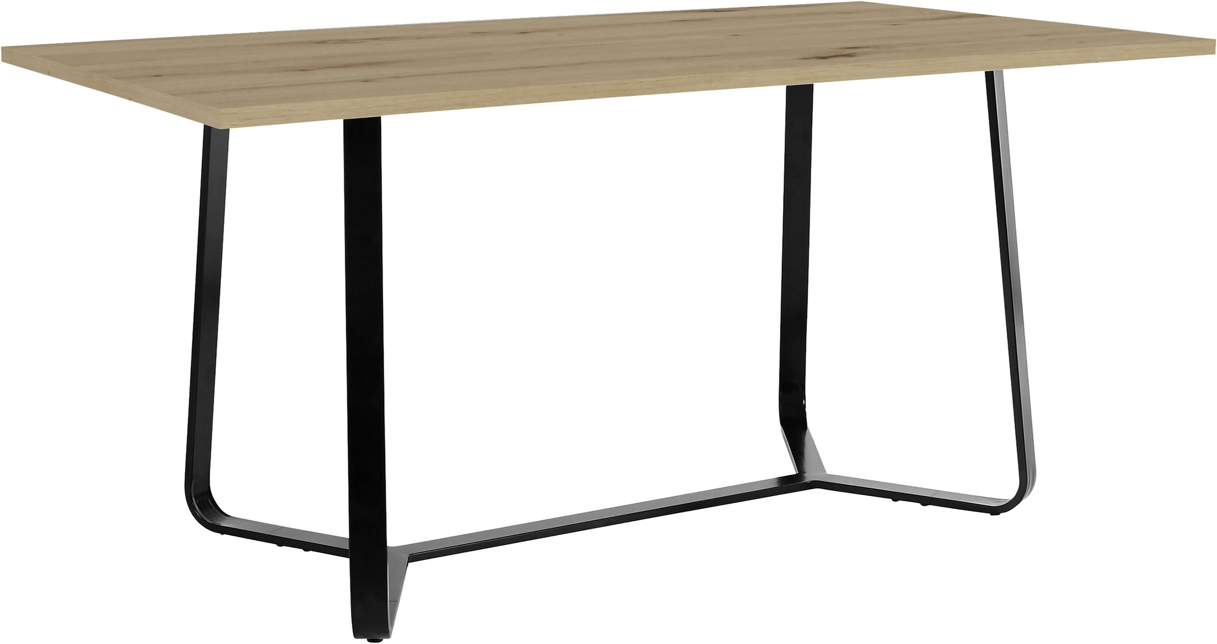 byLIVING Esstisch »Talea«, (1 St.), modernes Design, 140cm und 160cm, Artisan Eiche, Old Style Wood, Beton