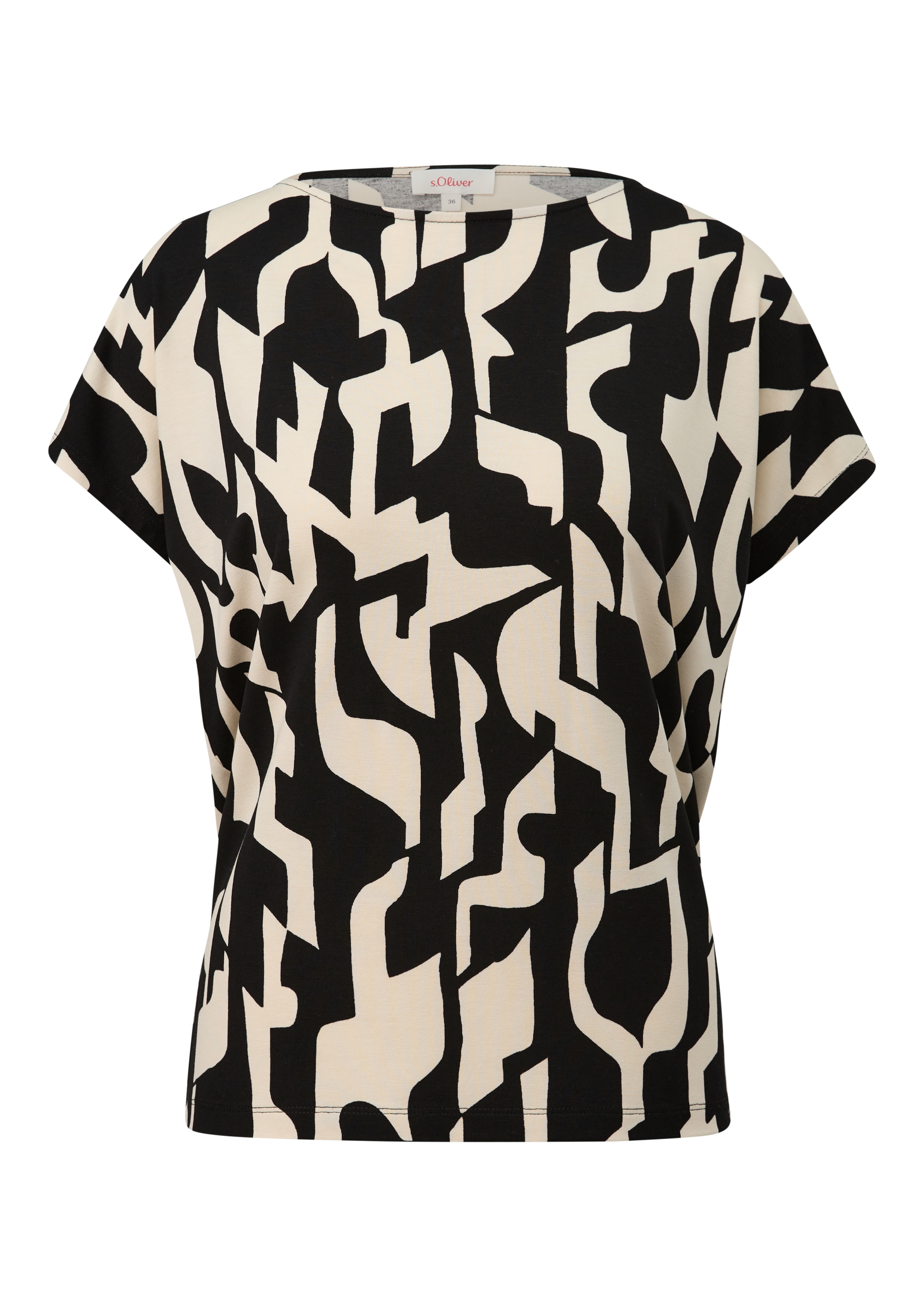 s.Oliver T-Shirt, mit Markenlabel