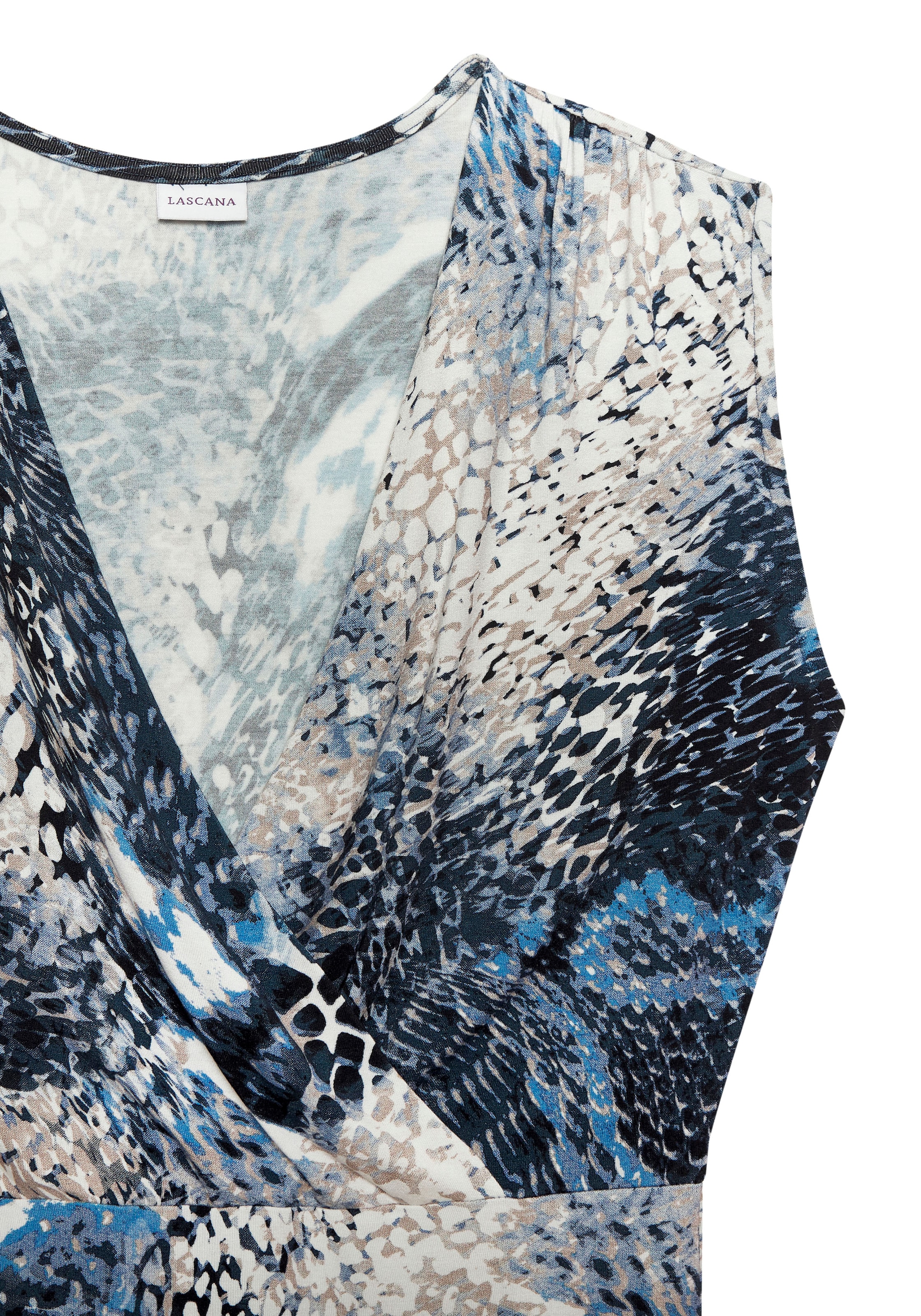 LASCANA Shirttop, mit dezenten Raffungen an der Schulter, elastisches Damentop