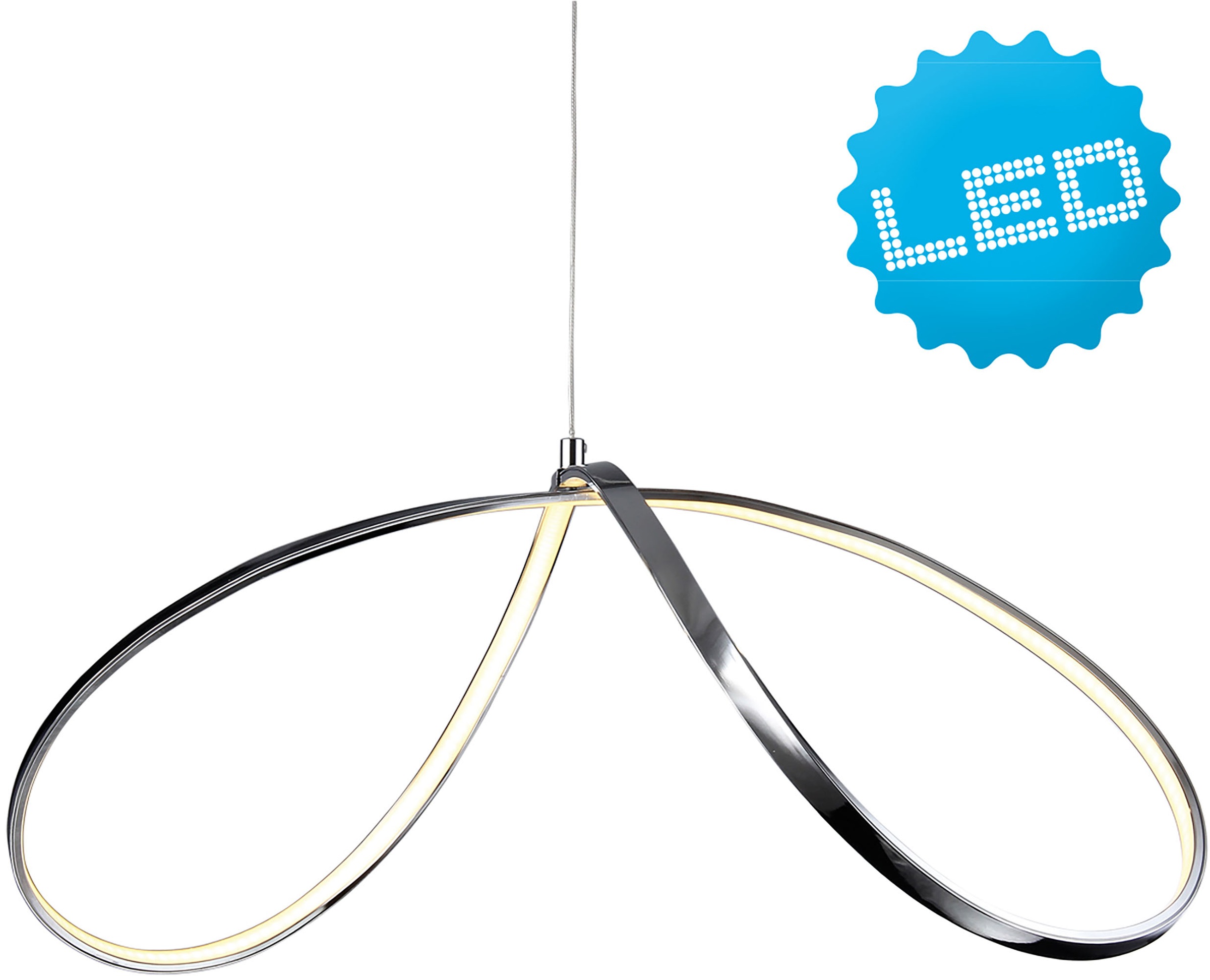 näve LED Pendelleuchte »"Loop Line"«, modernes Design; angenehmes Licht günstig online kaufen
