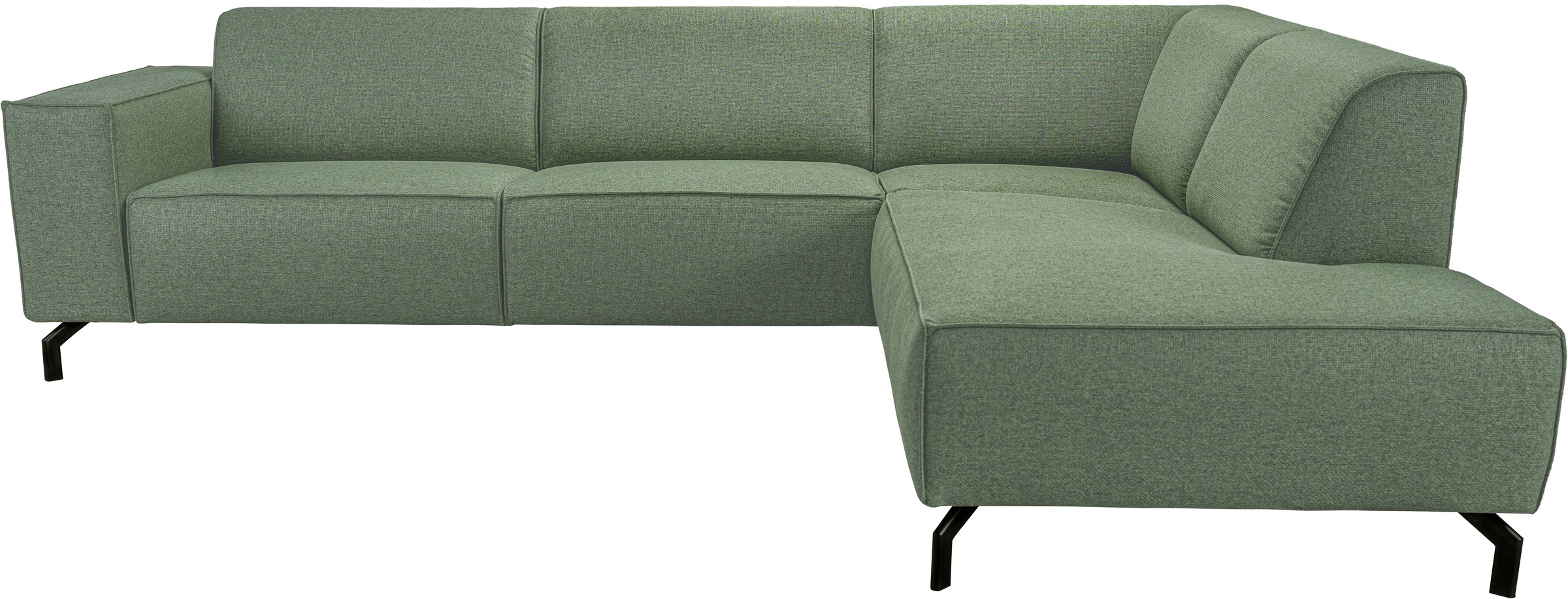 Places of Style Ecksofa »Lorcan, Breite 275 cm, weiches Sitzgefühl«, mit sc günstig online kaufen