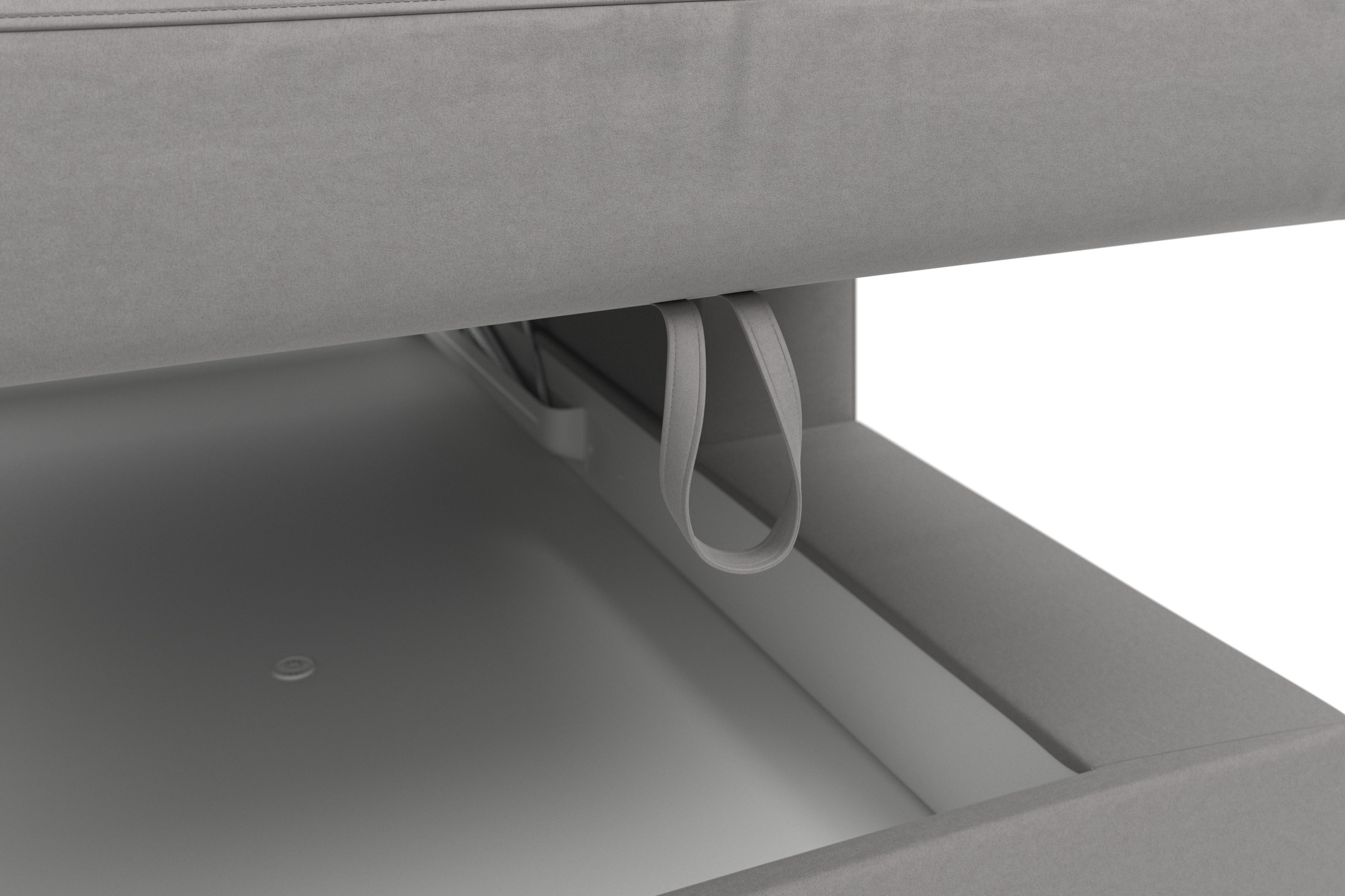 sit&more Ecksofa »Olsen L-Form«, inklusive Sitztiefenverstellung, wahlweise mit Bettfunktion, 15cm hoch