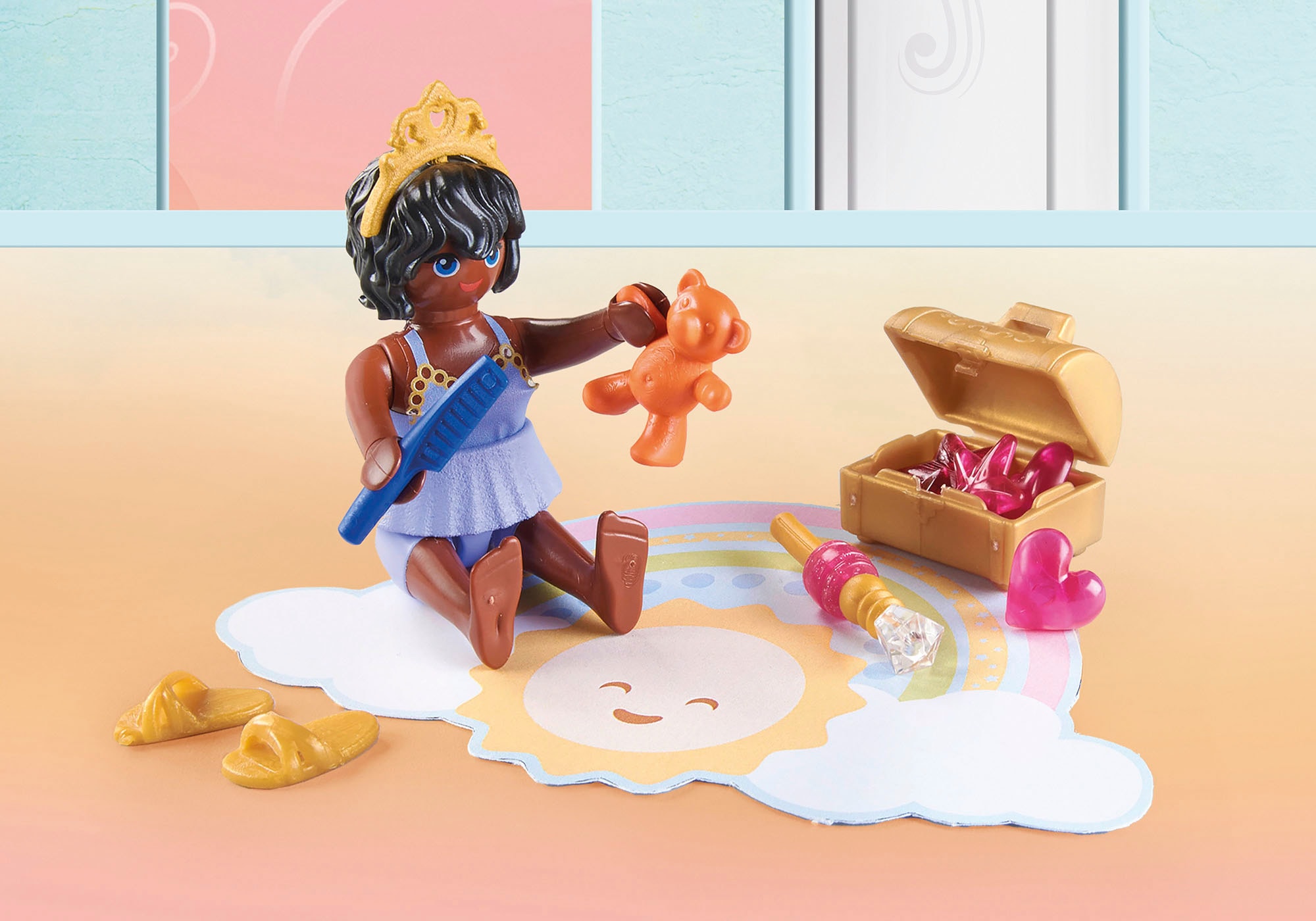 Playmobil® Konstruktions-Spielset »Himmlische Pyjamaparty (71362), Princess Magic«, (56 St.), Made in Europe