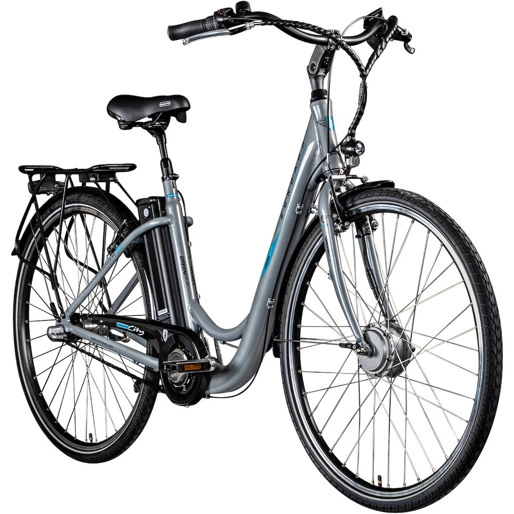 Zündapp E-Bike »Green 2.7«, 3 Gang, Frontmotor 250 W