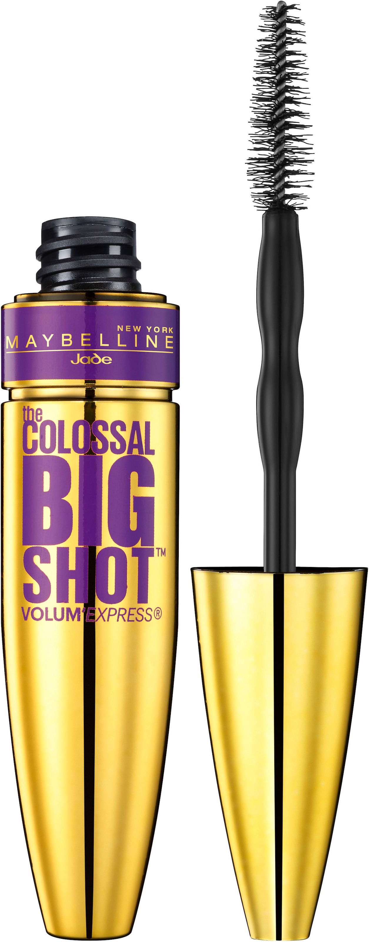 Collagen-Formel VEX MAYBELLINE YORK NEW Shot«, Mascara Big Colossal »Mascara