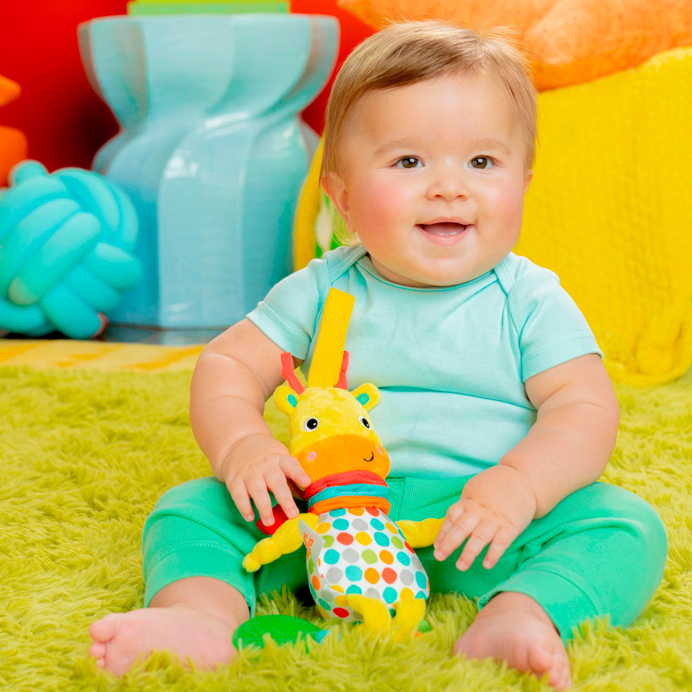 Bright Starts Lernspielzeug »Bright Starts Pull, Play & Boogie Musical Activity Toy«, mit Sound