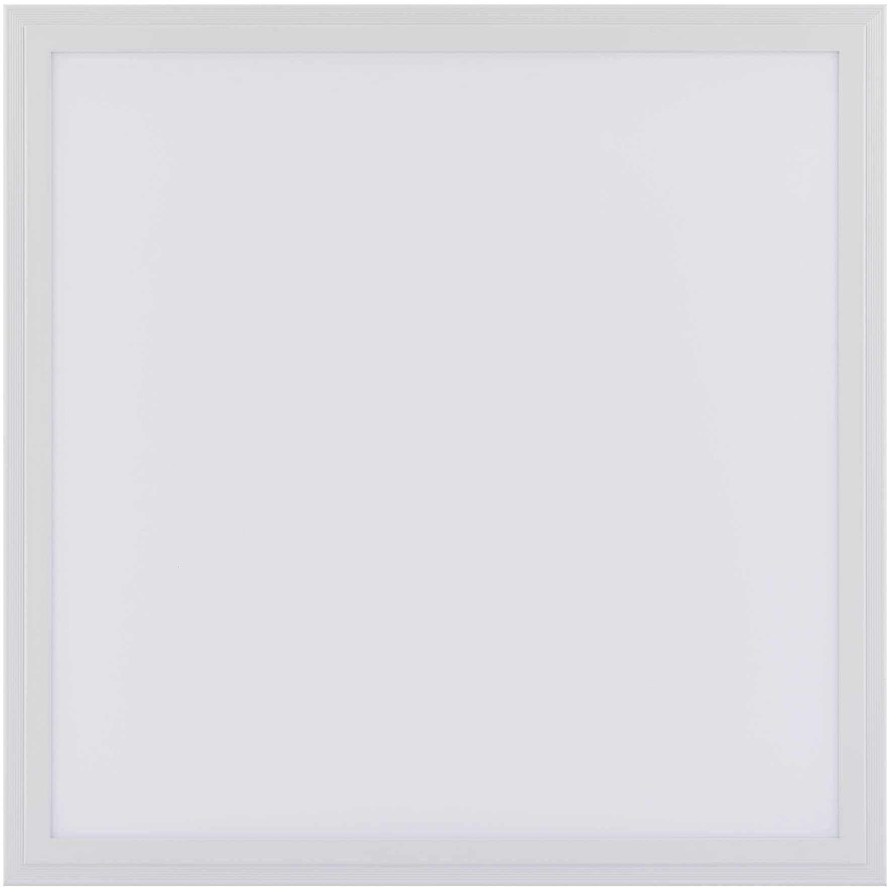 EGLO Deckenleuchte »Salobrena 1 Einbaulampe, Deckenlampe, Aluminium und Kunststoff, Lampe« LED-Modul 1 Stk. Neutralweiß LED Panel, Deckenlampe in weiß,  neutralweiß, Küchenlampe, 45 cm