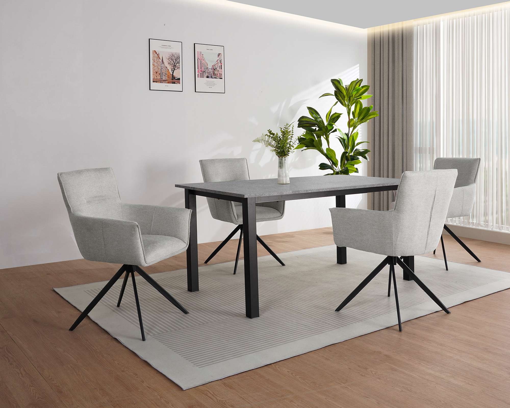 OTTO home Esszimmerstuhl »Corrdell« (Set) 2 Stk.Steppung im Polster