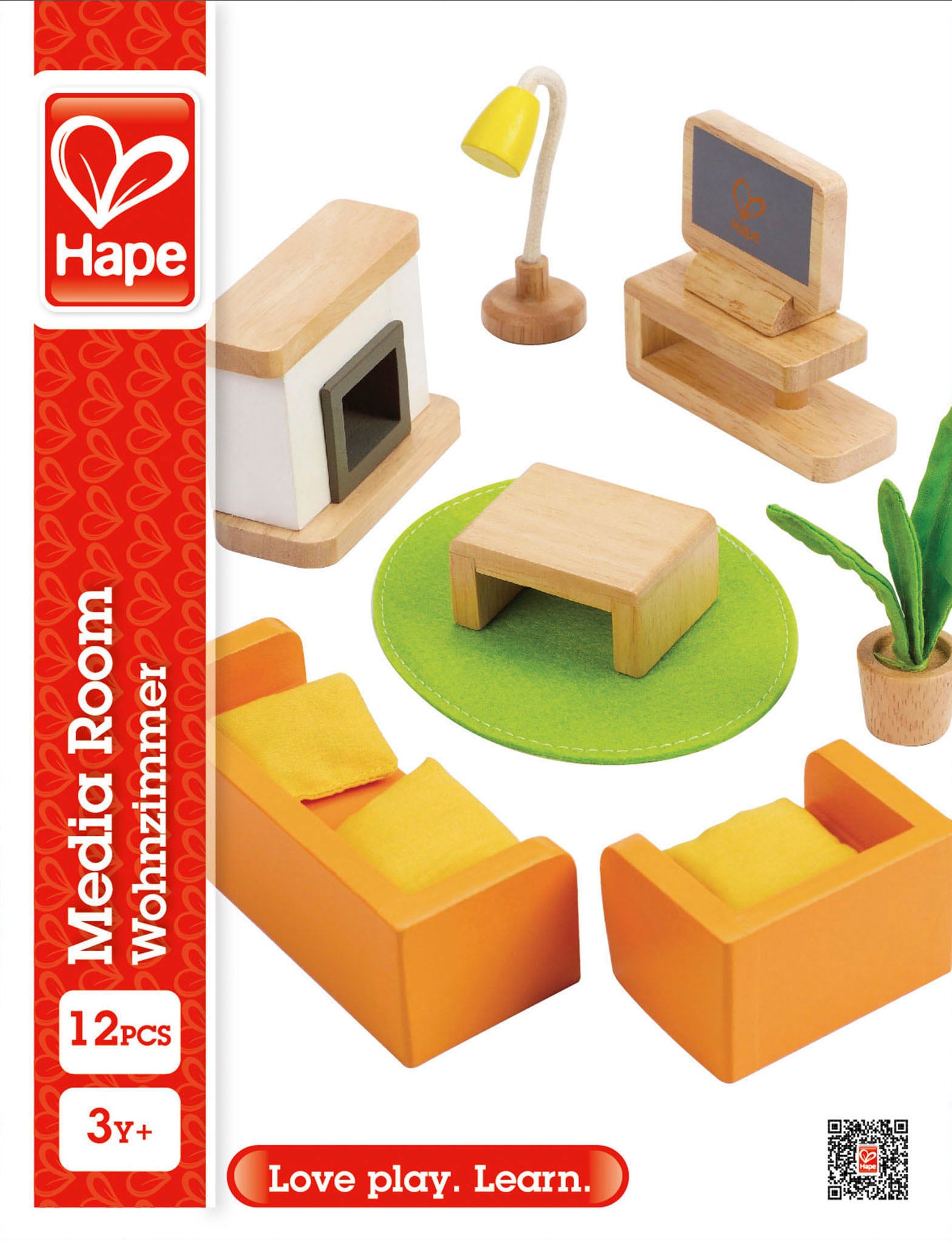 Hape Puppenhausmöbel »Wohnzimmer«