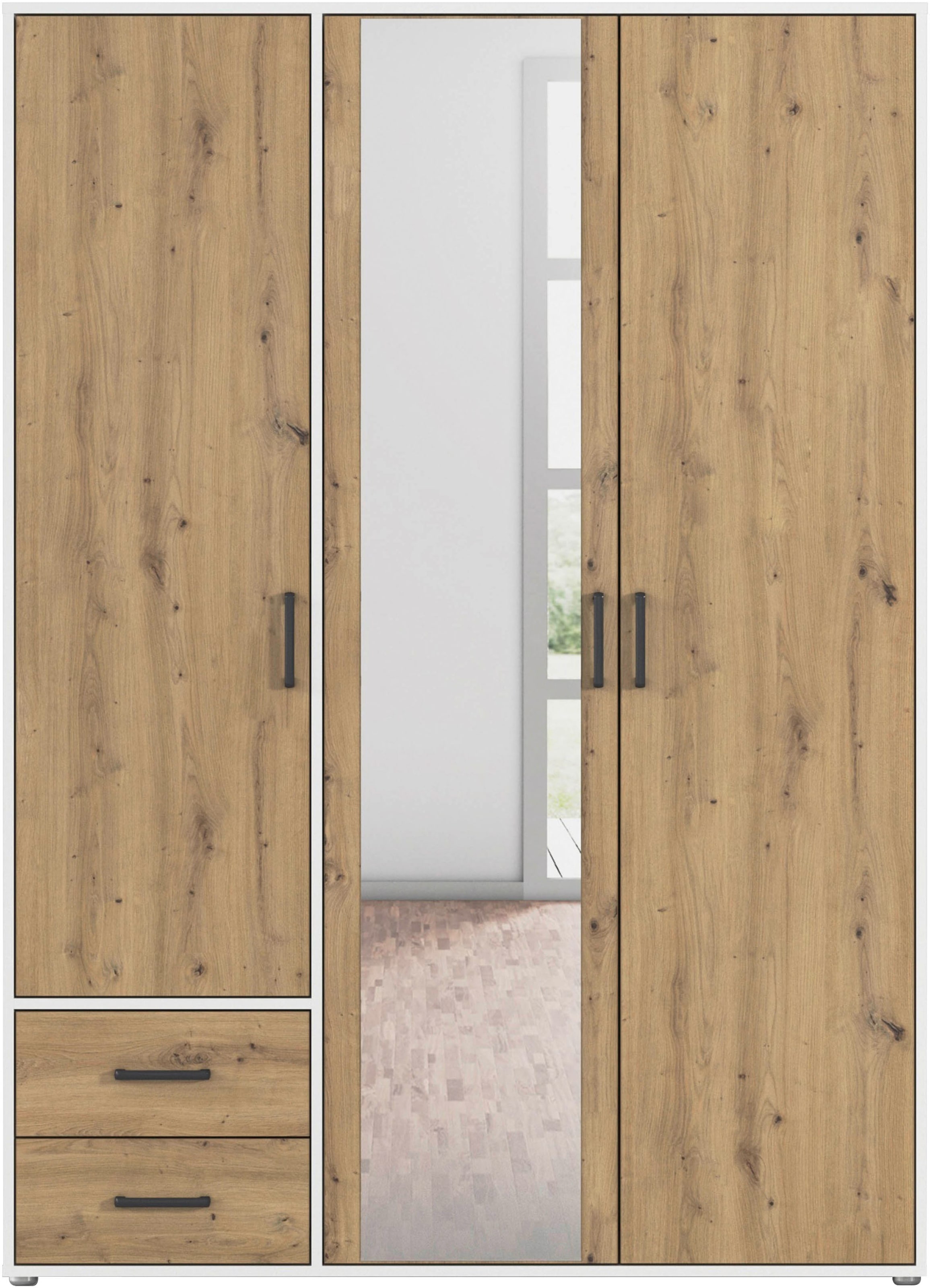 rauch Drehtürenschrank »Voyager«, (in 3 verschiedenen Ausstattungen BASIC/C günstig online kaufen