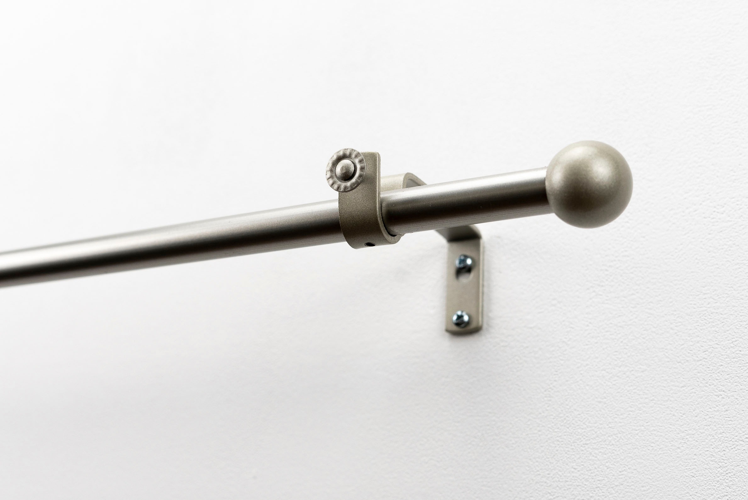 GARESA Gardinenstange »BOLTI mit offenem Träger« Ø 16 mm 1 läufig-läufig Wu günstig online kaufen