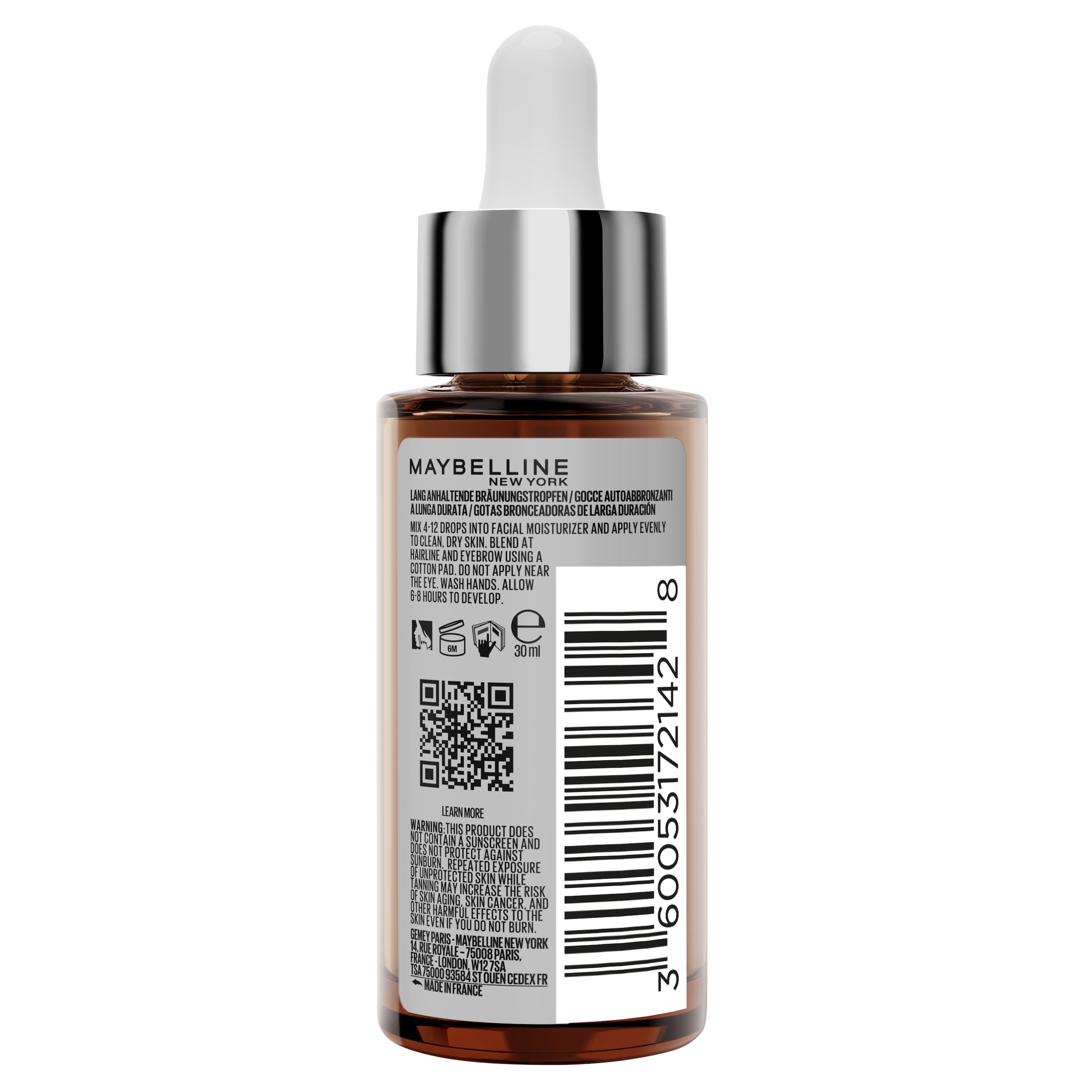 MAYBELLINE NEW YORK Selbstbräunungscreme »Maybelline New York Summer Shot Bronzing Drops«