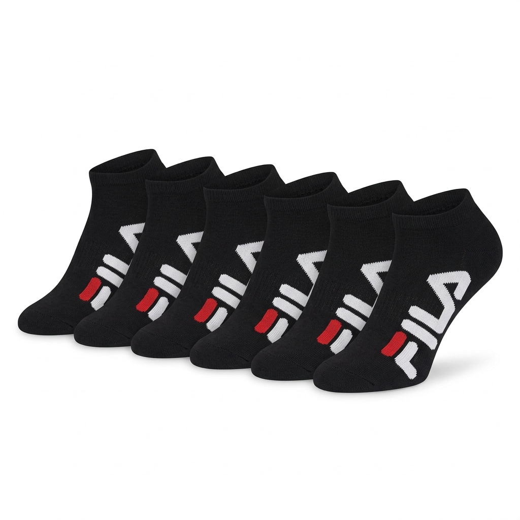 Fila Socken »UNISEX INVISIBLE  SOCKS« 6 Paar,  großer Markenschriftzug seitlich