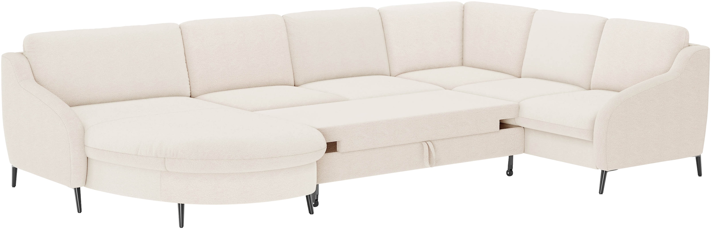 sit&more Wohnlandschaft »Soul U-Form«, wahlweise mit Bettfunktion und Schubkasten