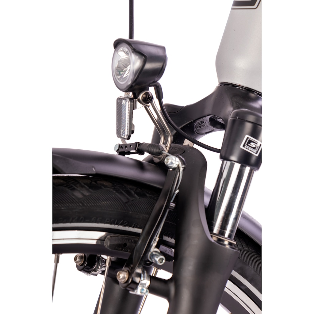 SAXONETTE E-Bike »Comfort Sport«, 9 Gang, Shimano, Alivio, Heckmotor 250 W