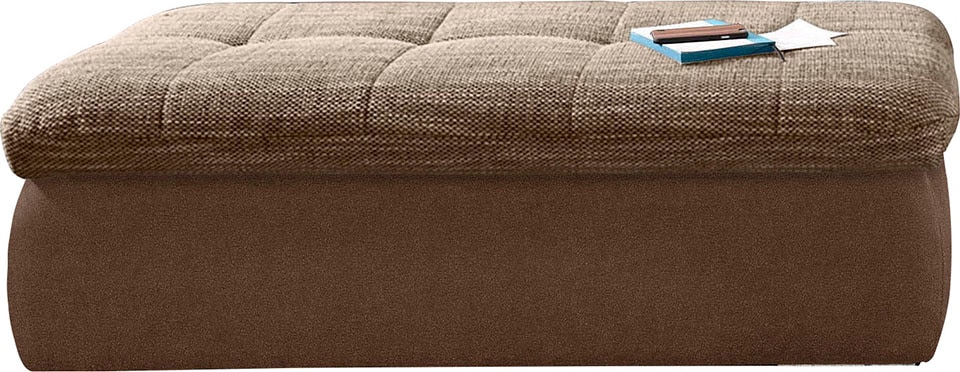 DOMO collection Polsterhocker »Moric«, inklusive Stauraum
